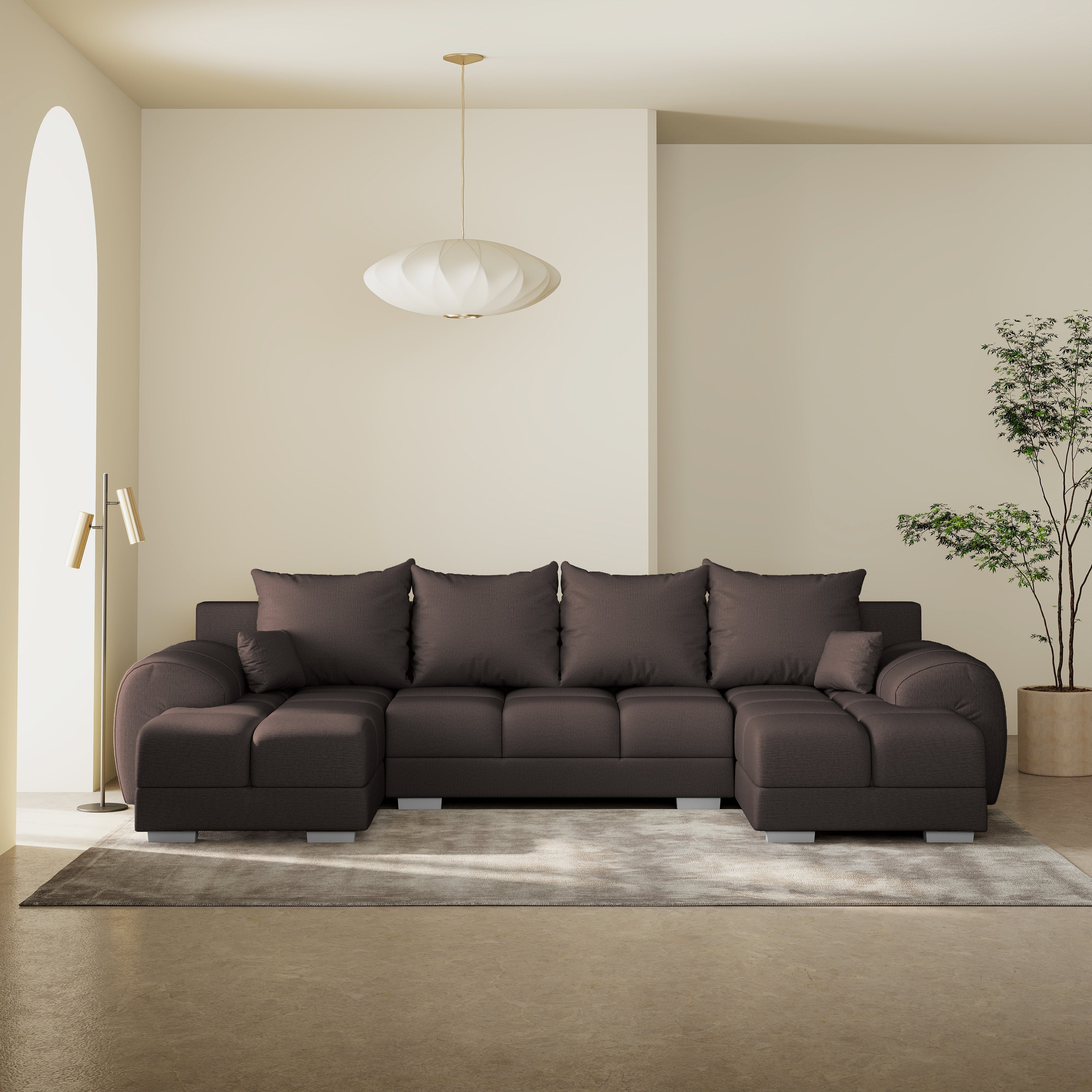 Minkštas Kampas Aura U