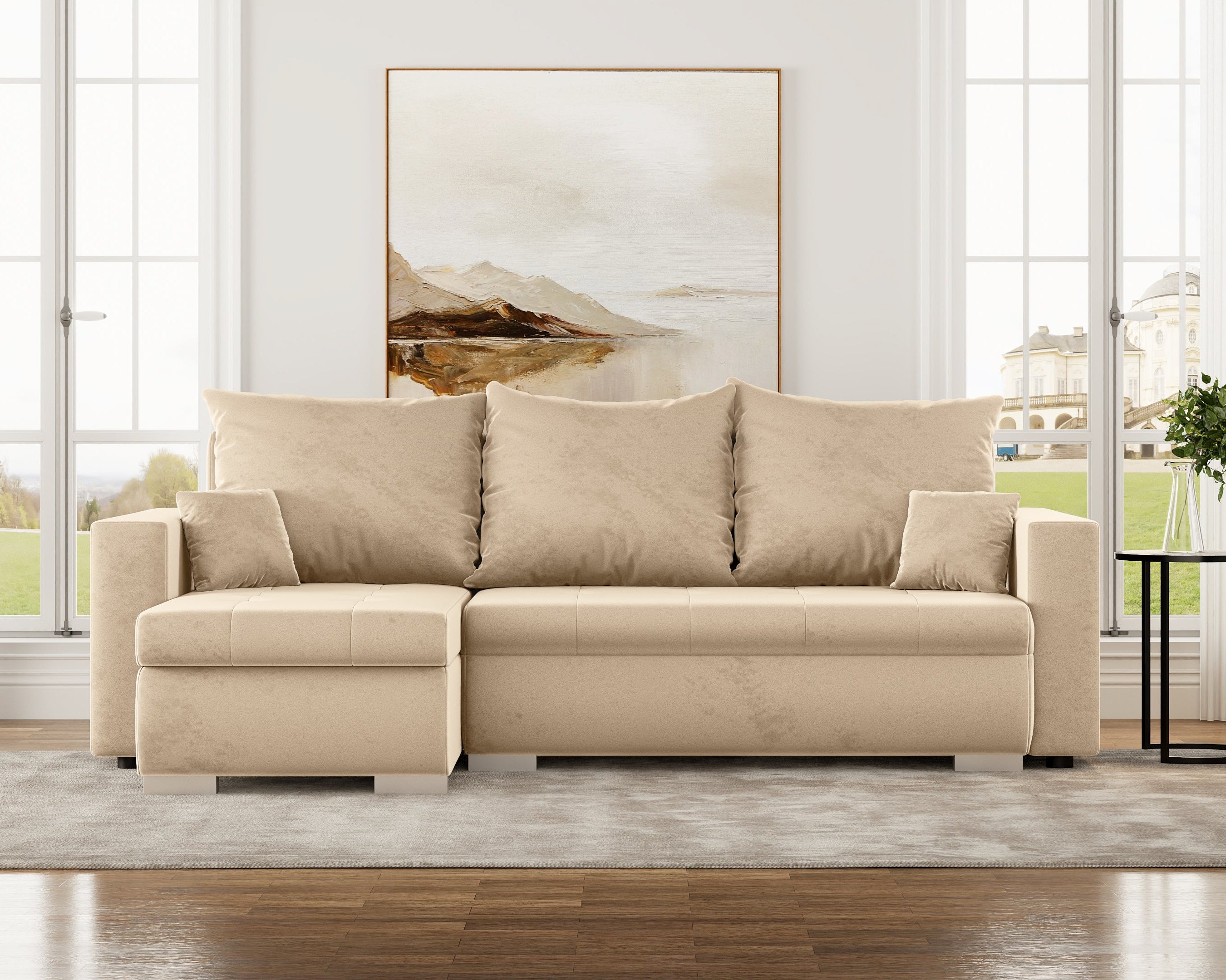 Minkštas kampas LOKO DRYŽUOTAS