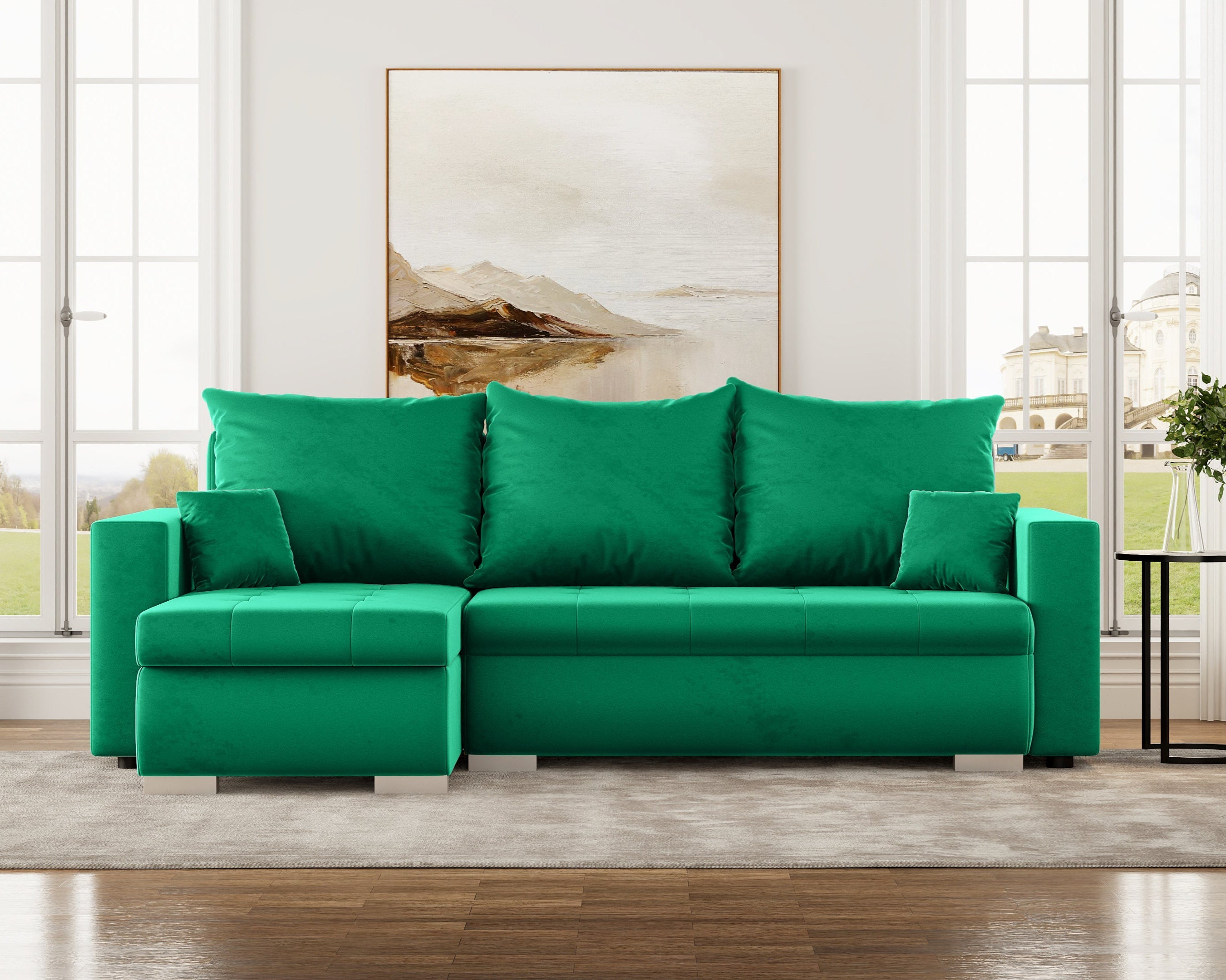 Minkštas kampas LOKO DRYŽUOTAS