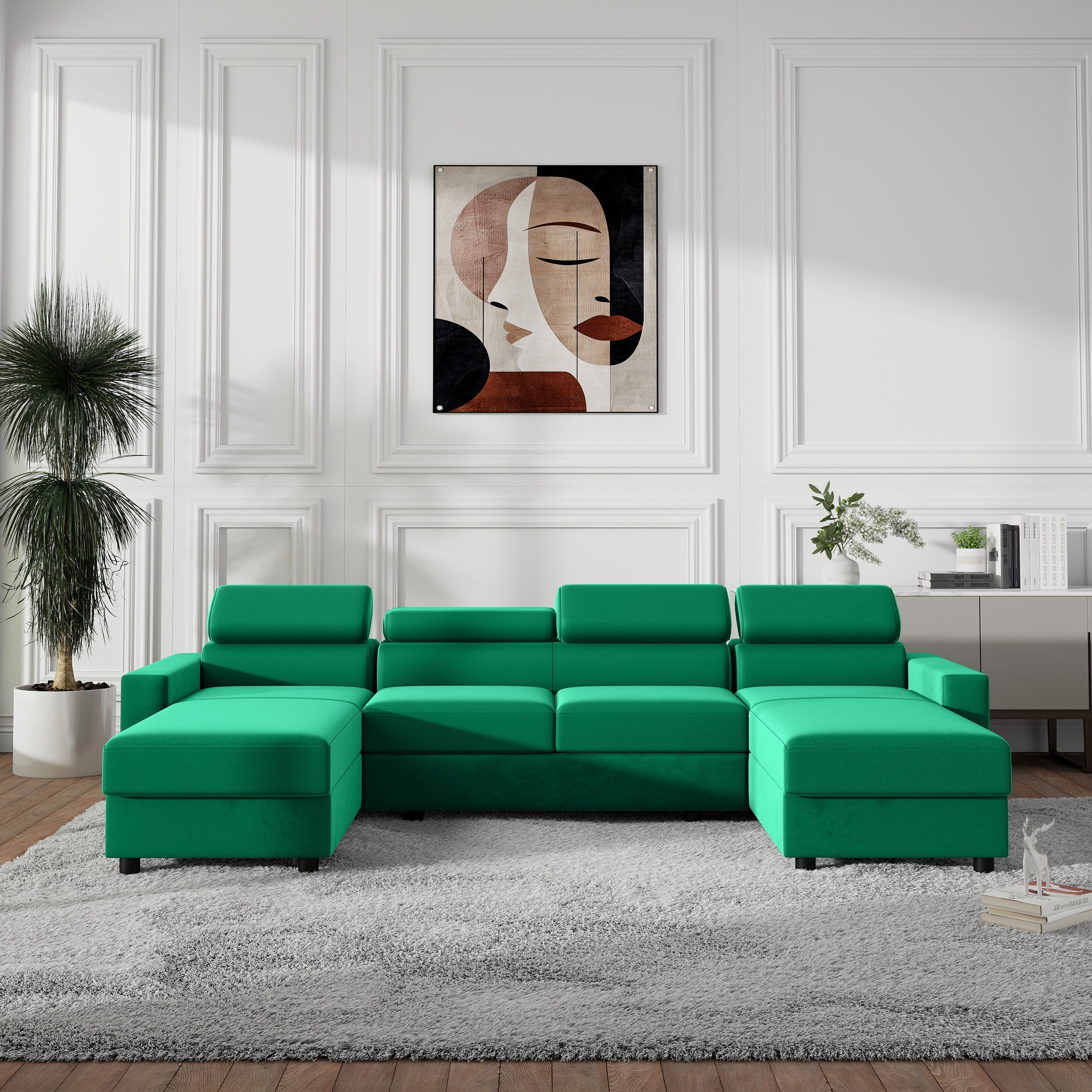 Minkštas kampas TONY U