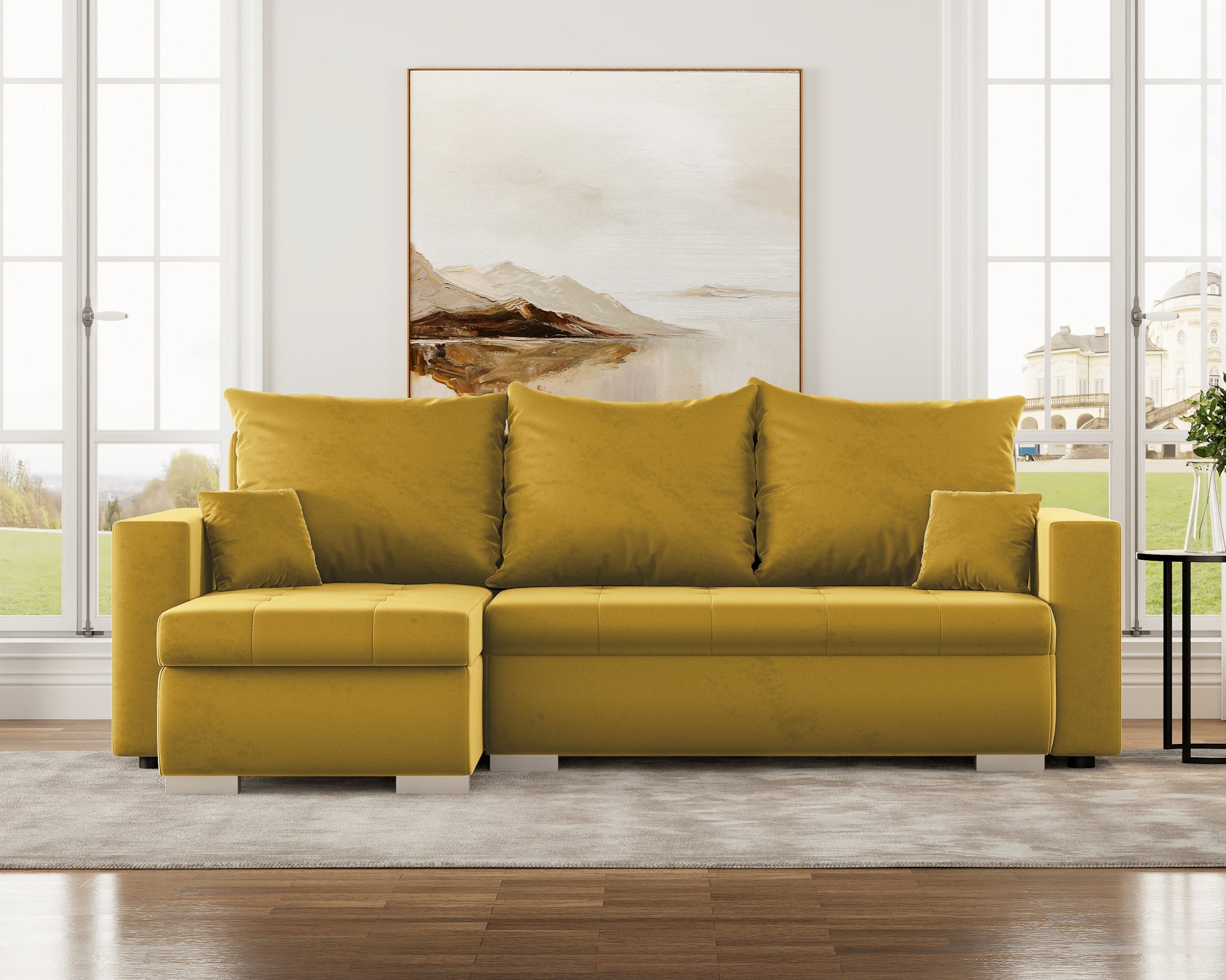 Minkštas kampas LOKO DRYŽUOTAS