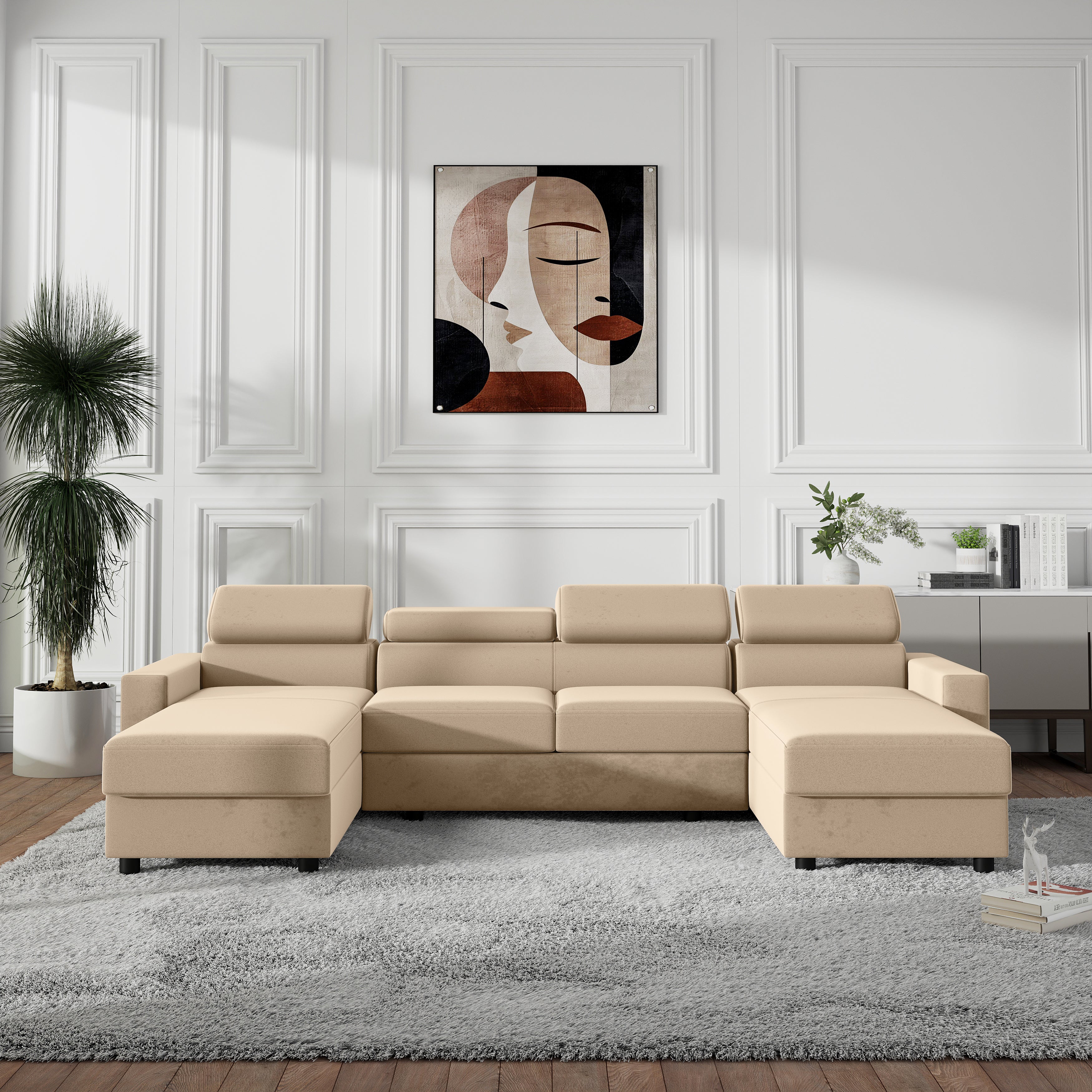 Minkštas kampas TONY U