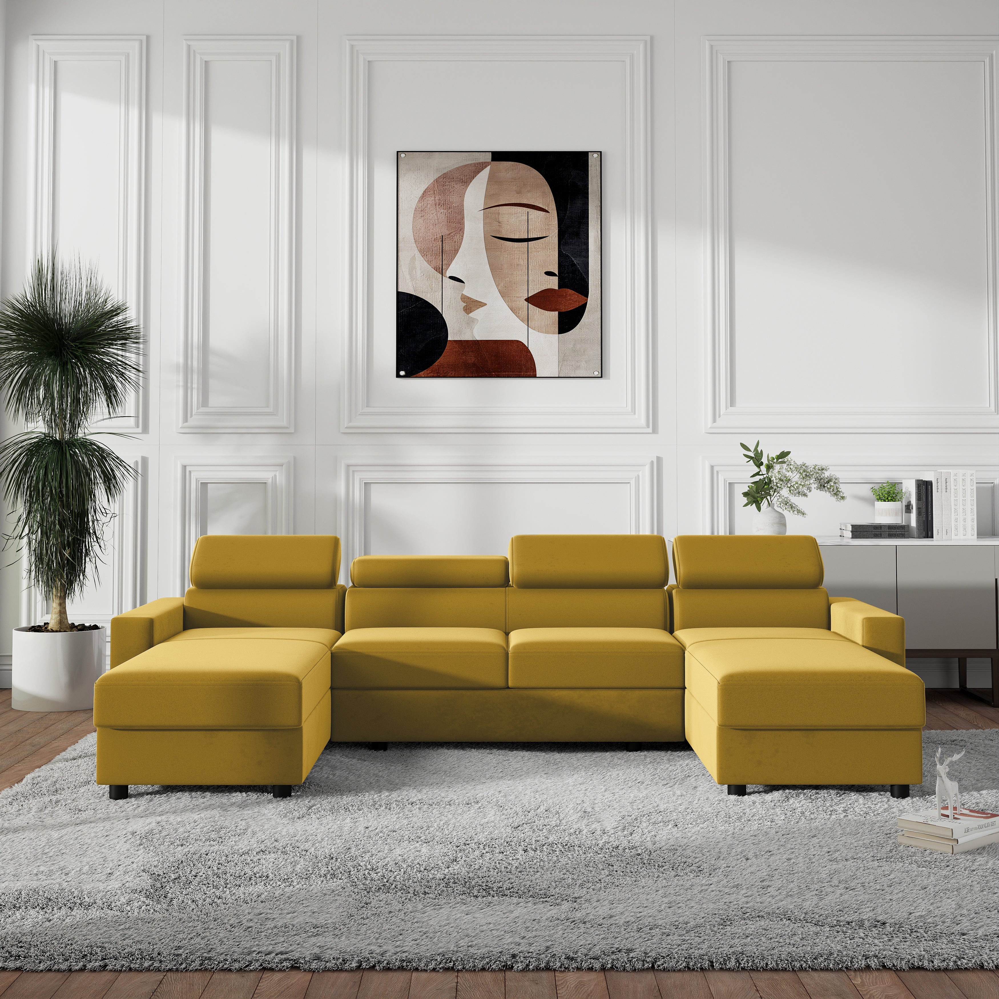 Minkštas kampas TONY U