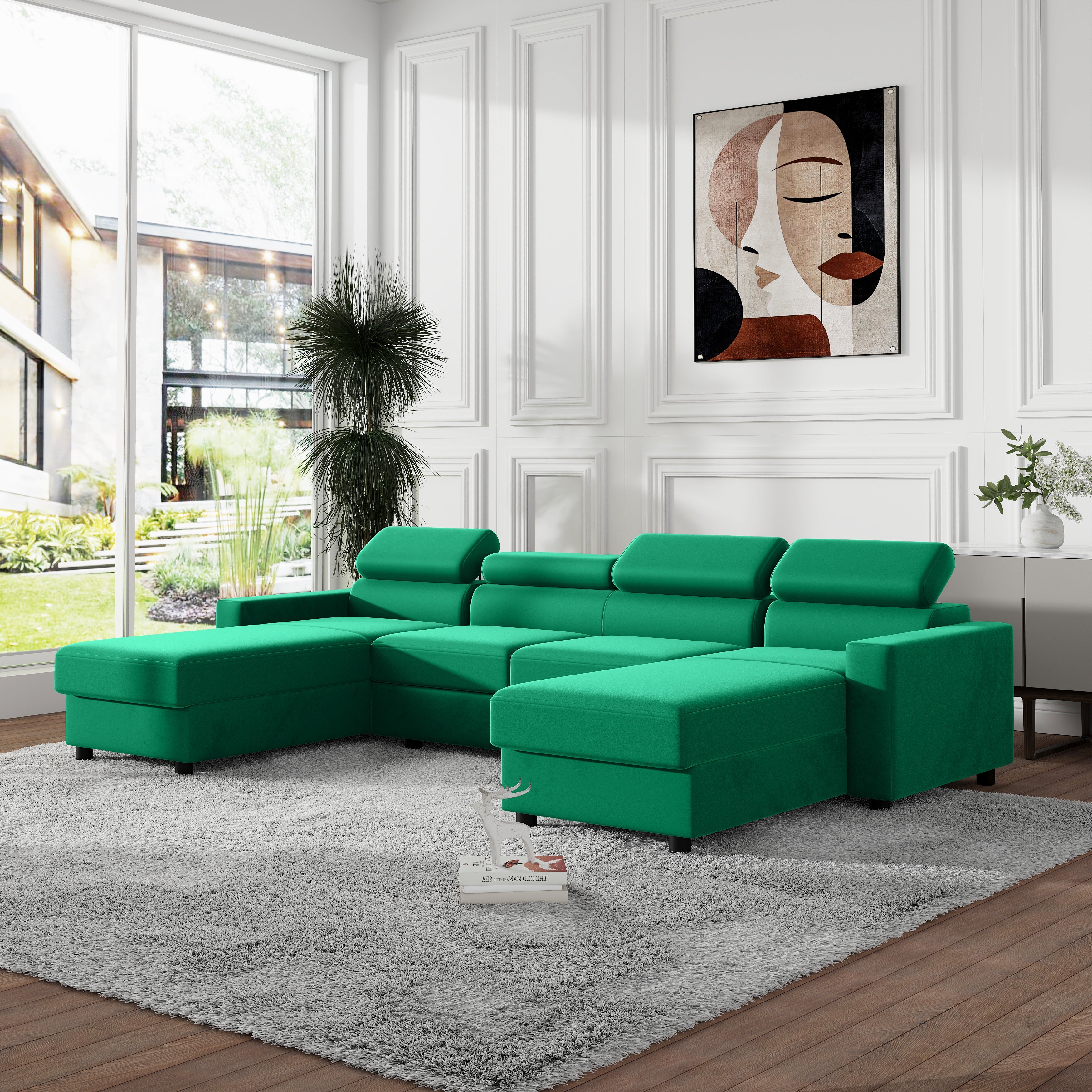 Minkštas kampas TONY U