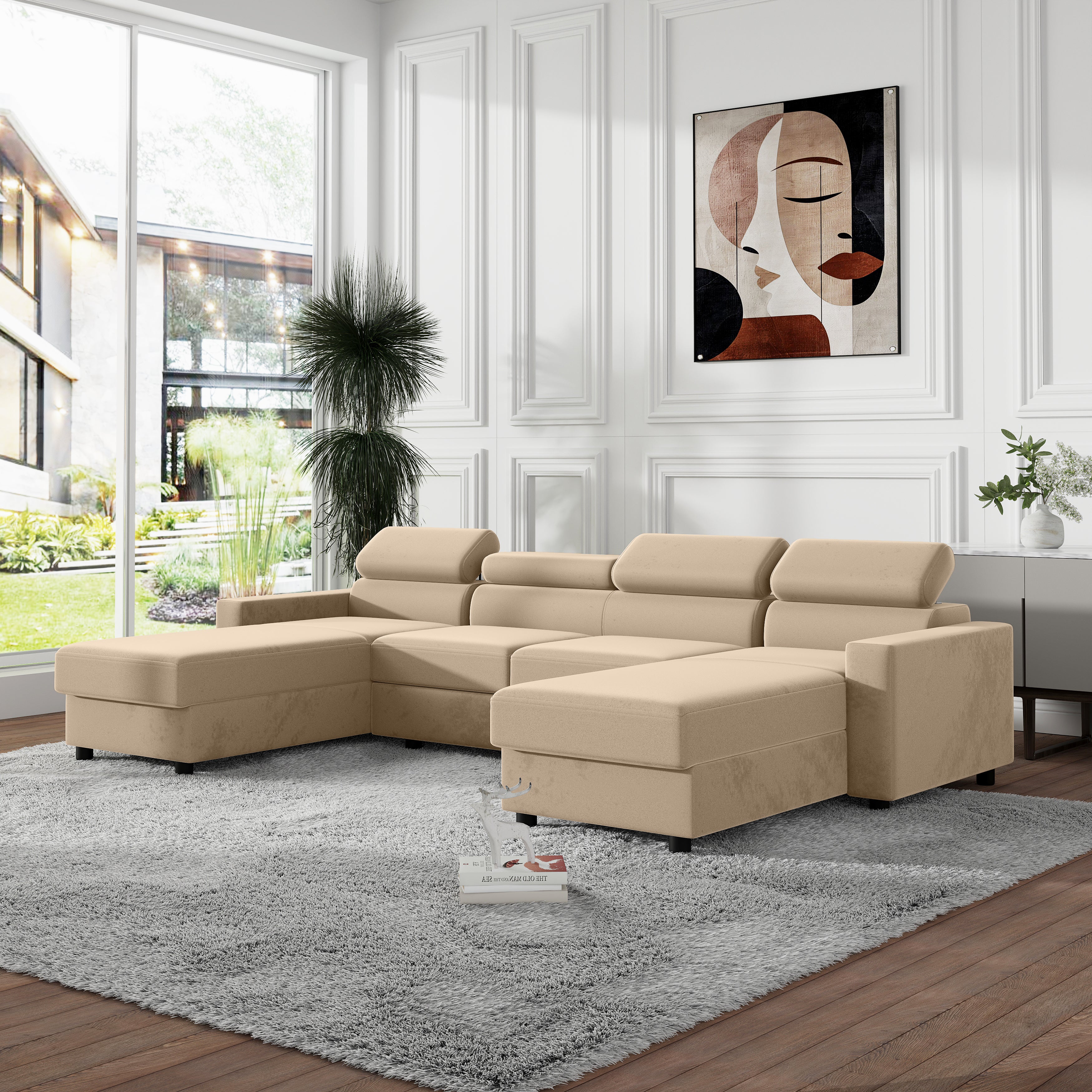 Minkštas kampas TONY U