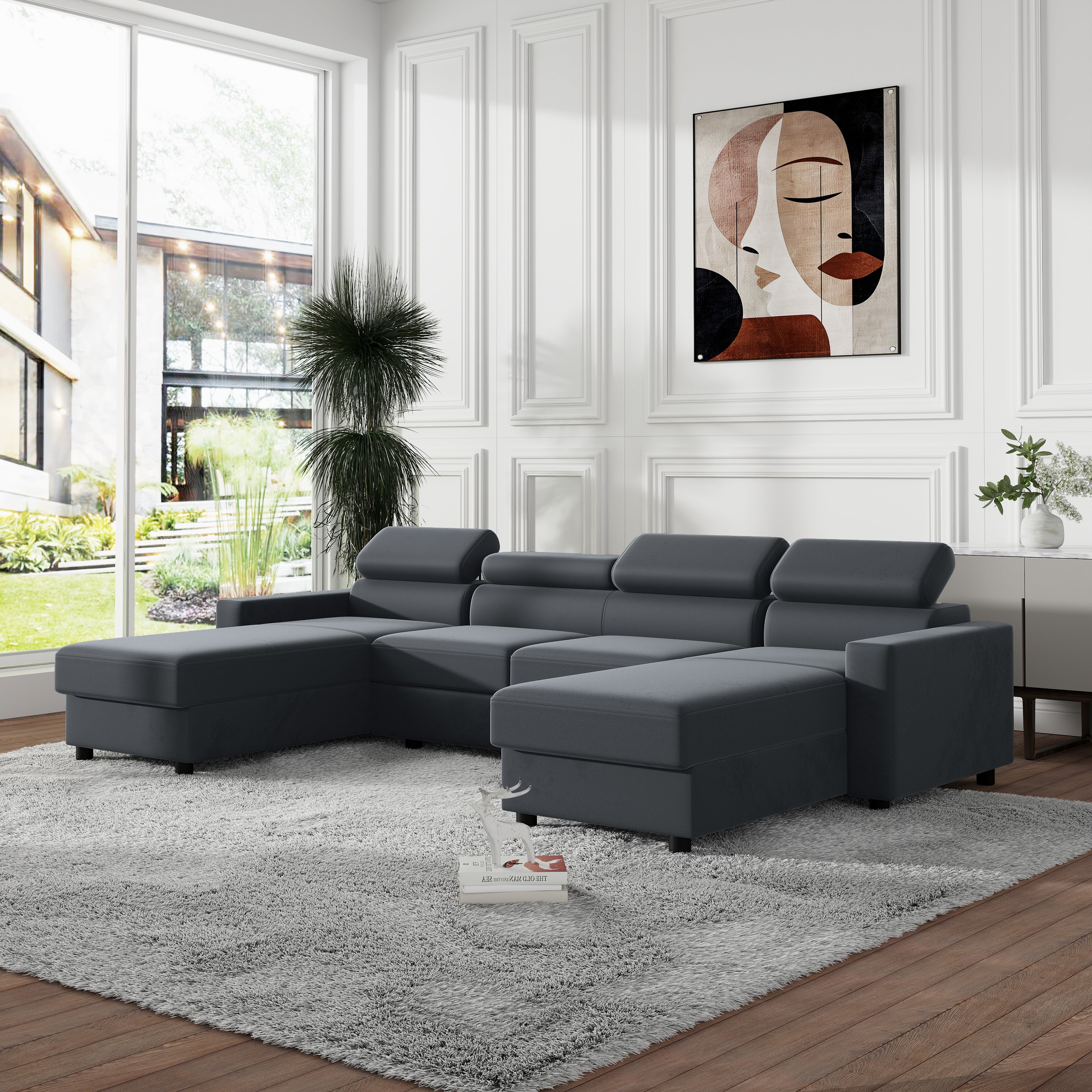 Minkštas kampas TONY U