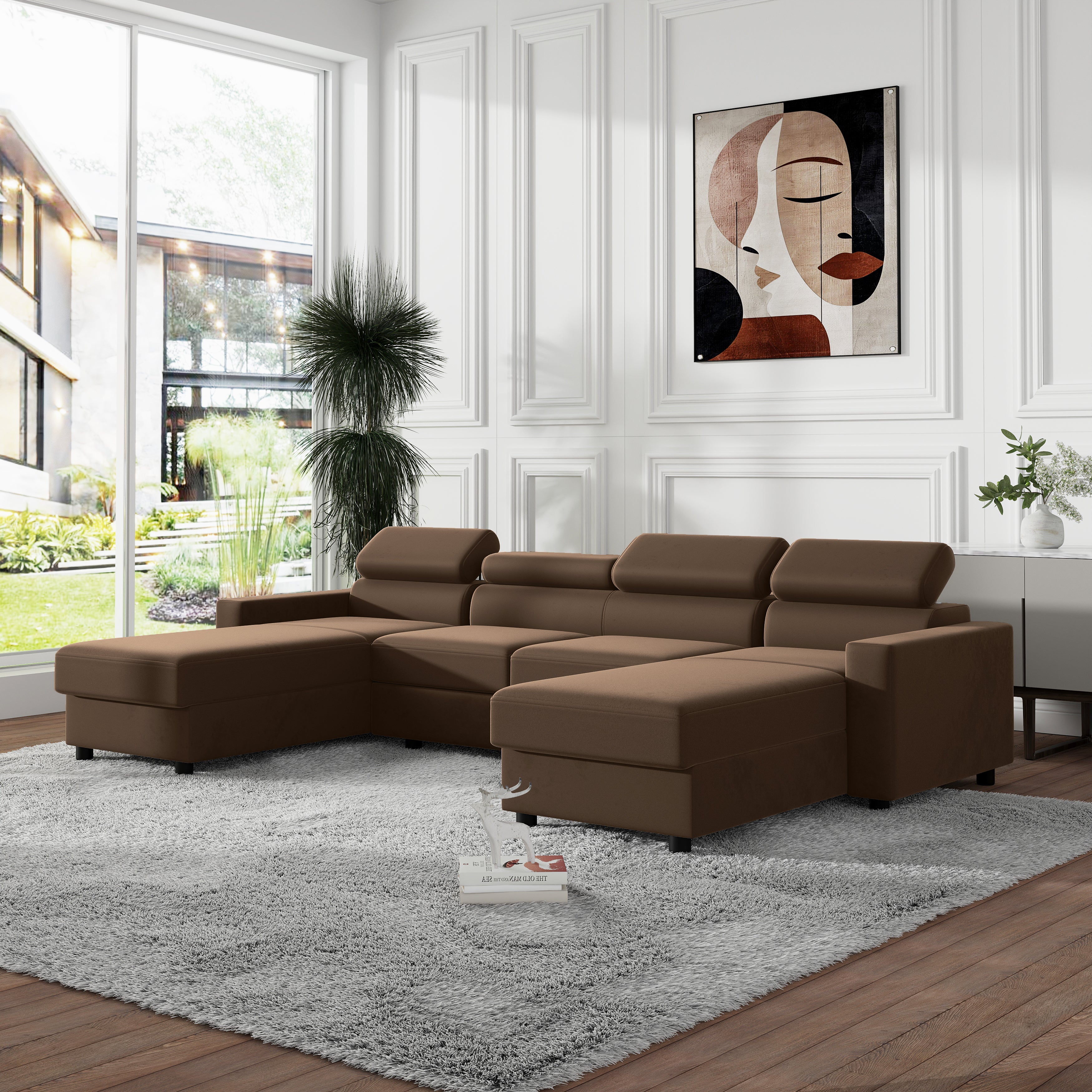 Minkštas kampas TONY U