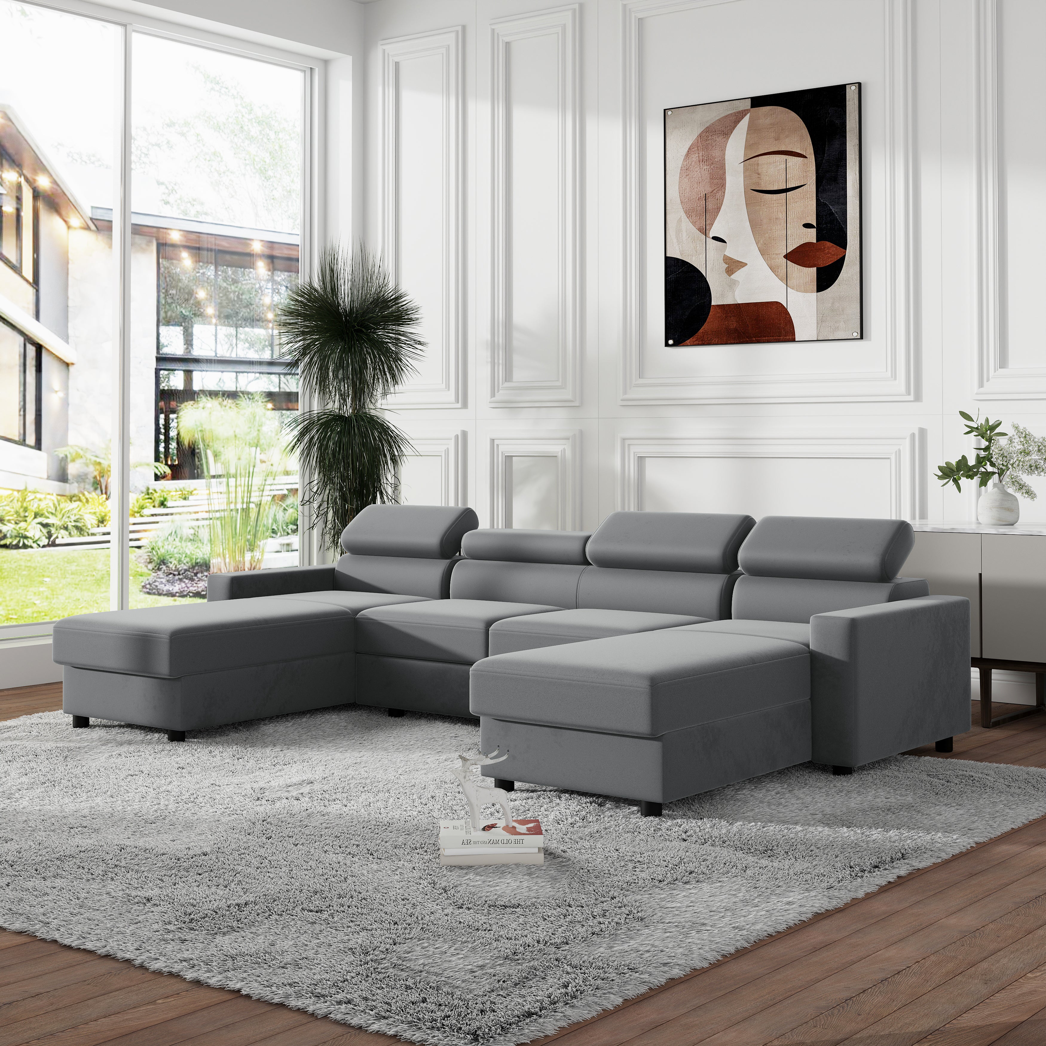 Minkštas kampas TONY U