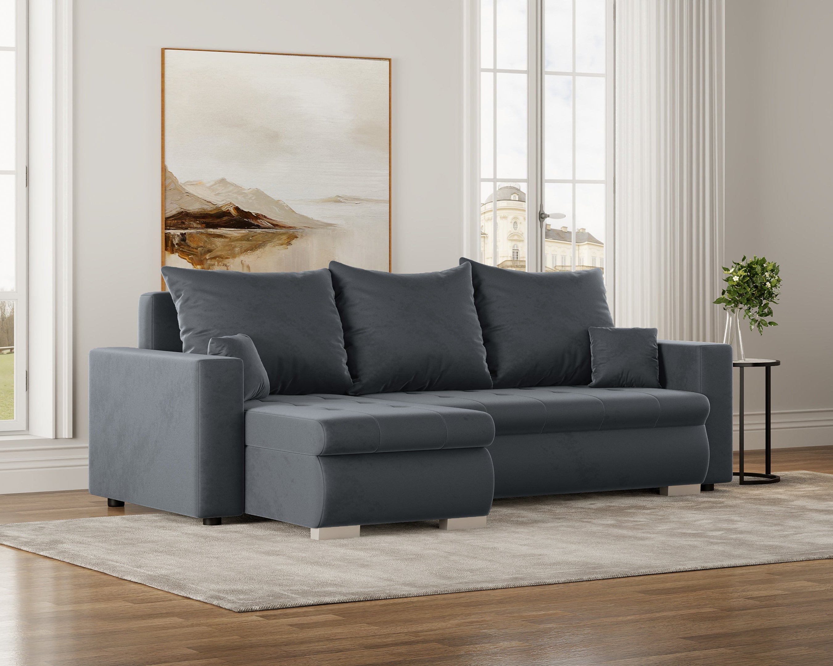 Minkštas kampas LOKO DRYŽUOTAS