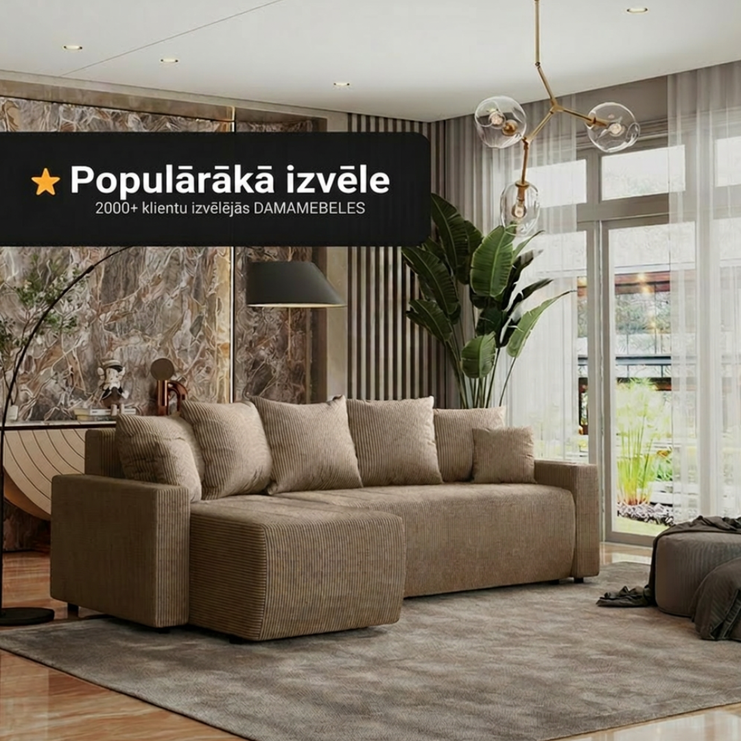 Stūra dīvāns POLO