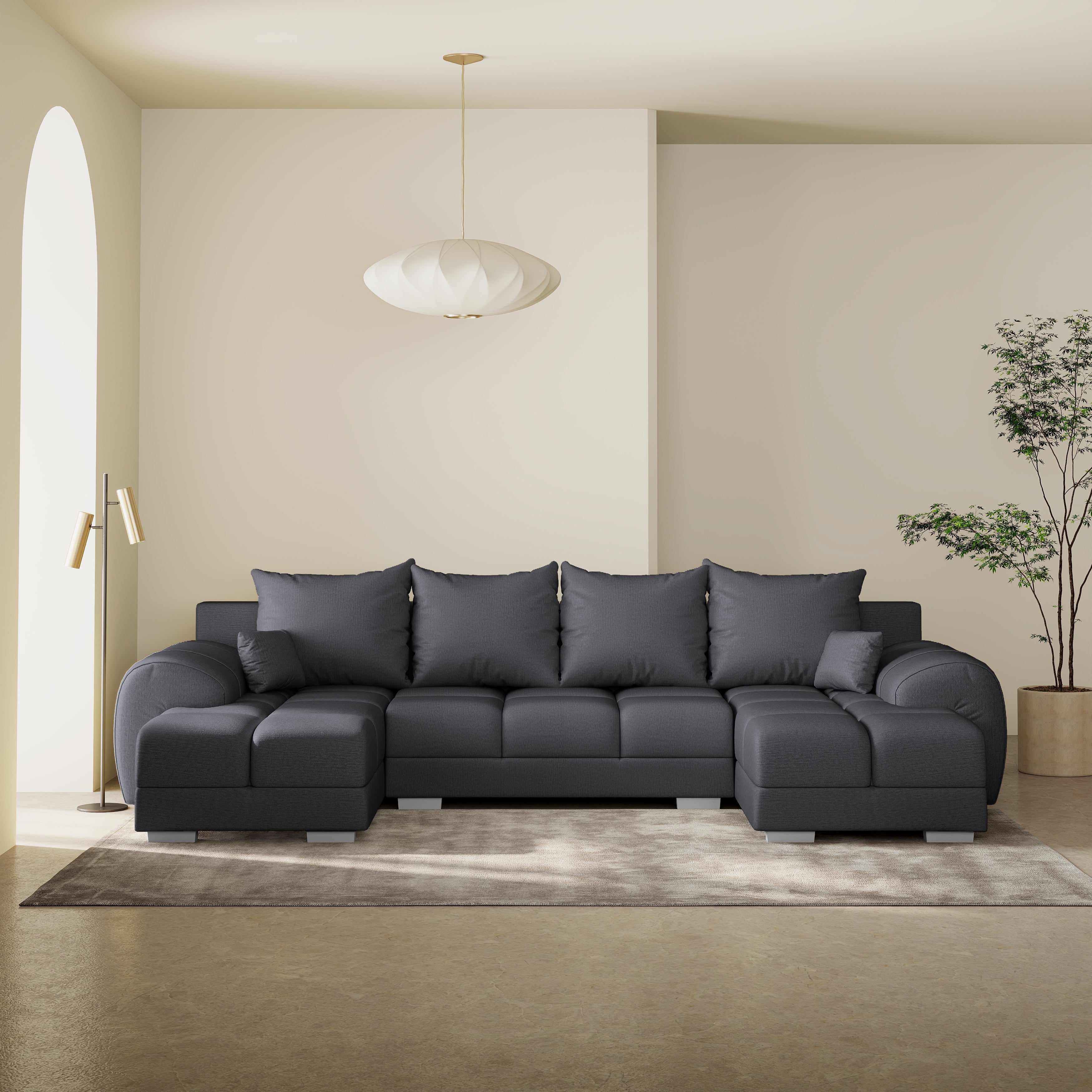 Minkštas Kampas Aura U