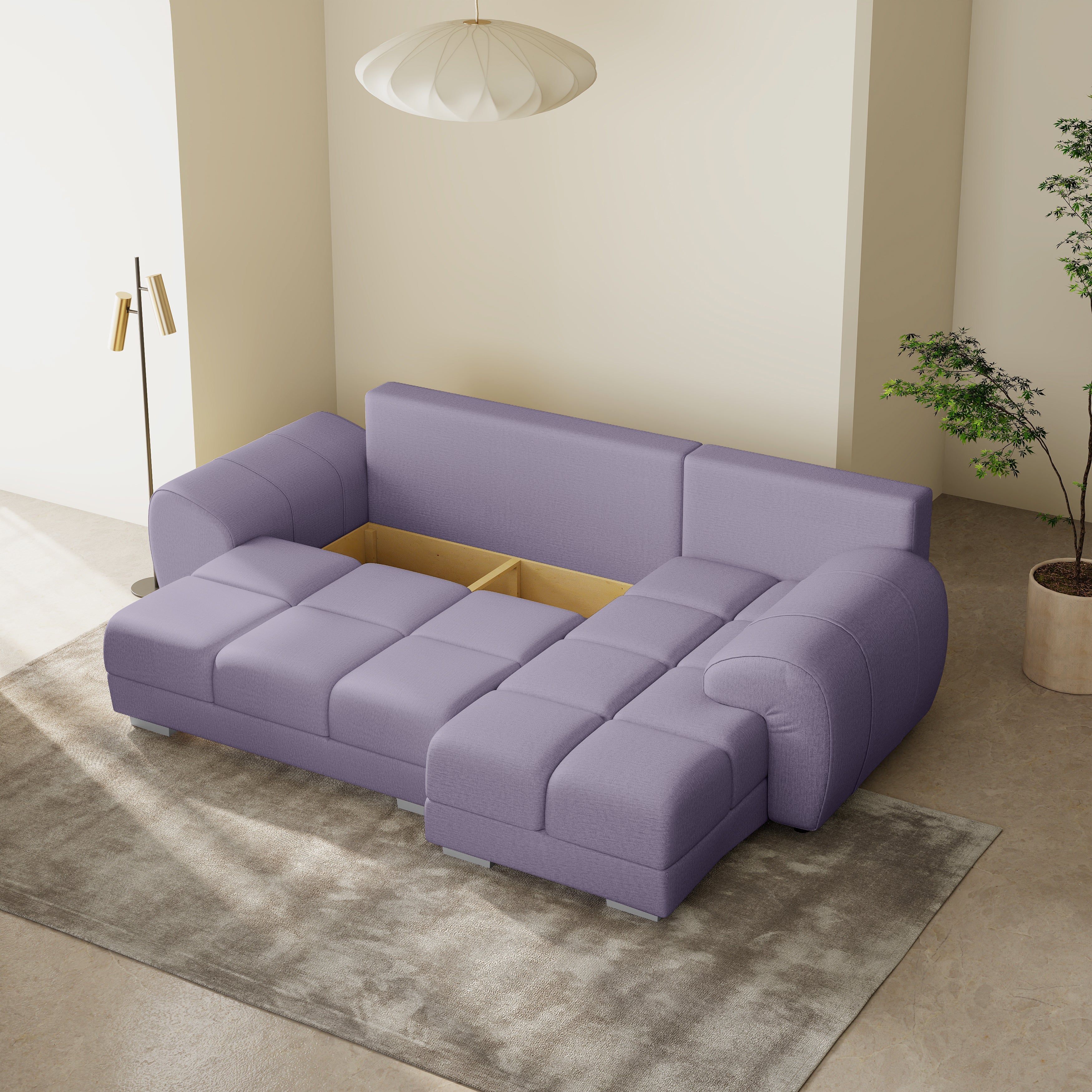 Minkštas Kampas Aura