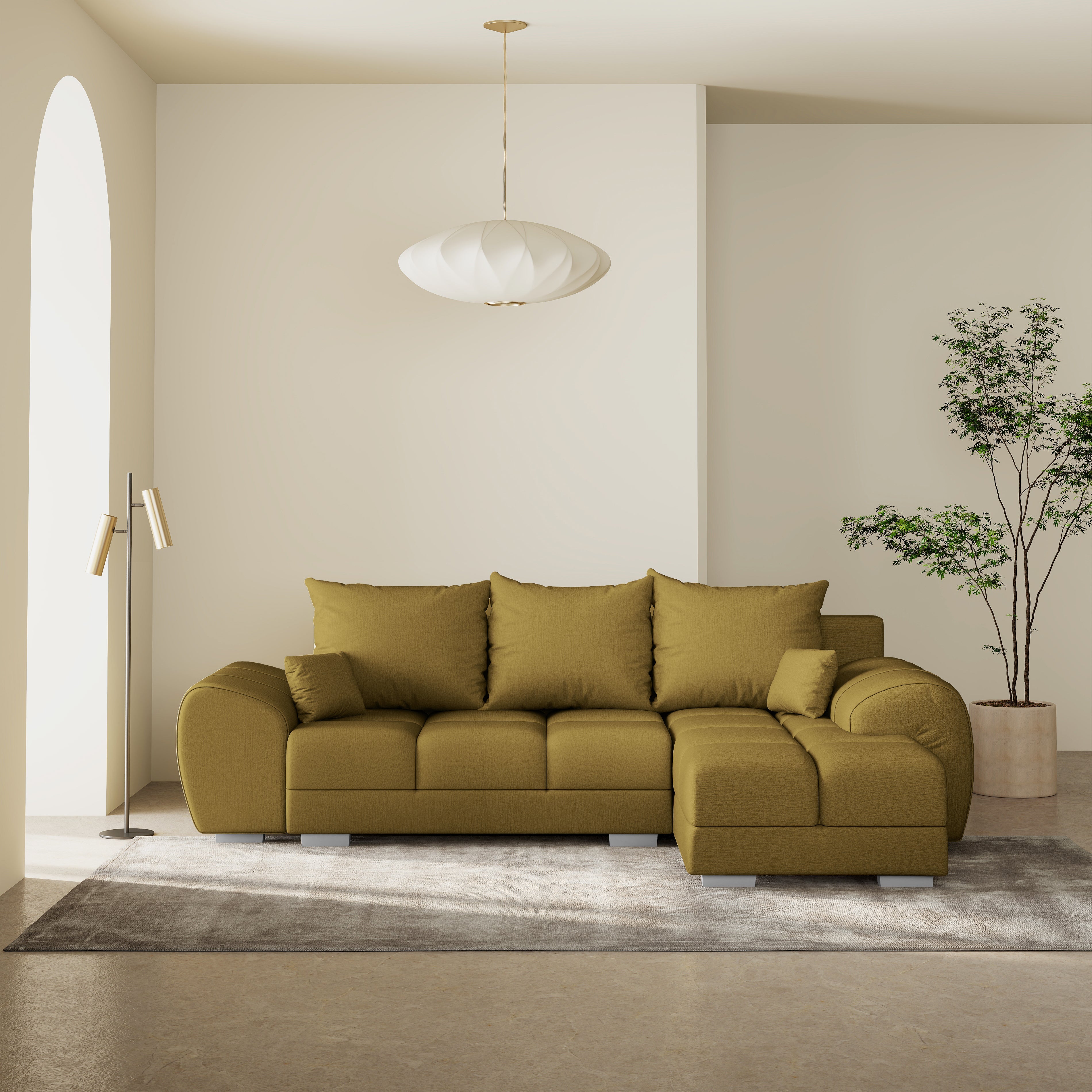 Minkštas Kampas Aura