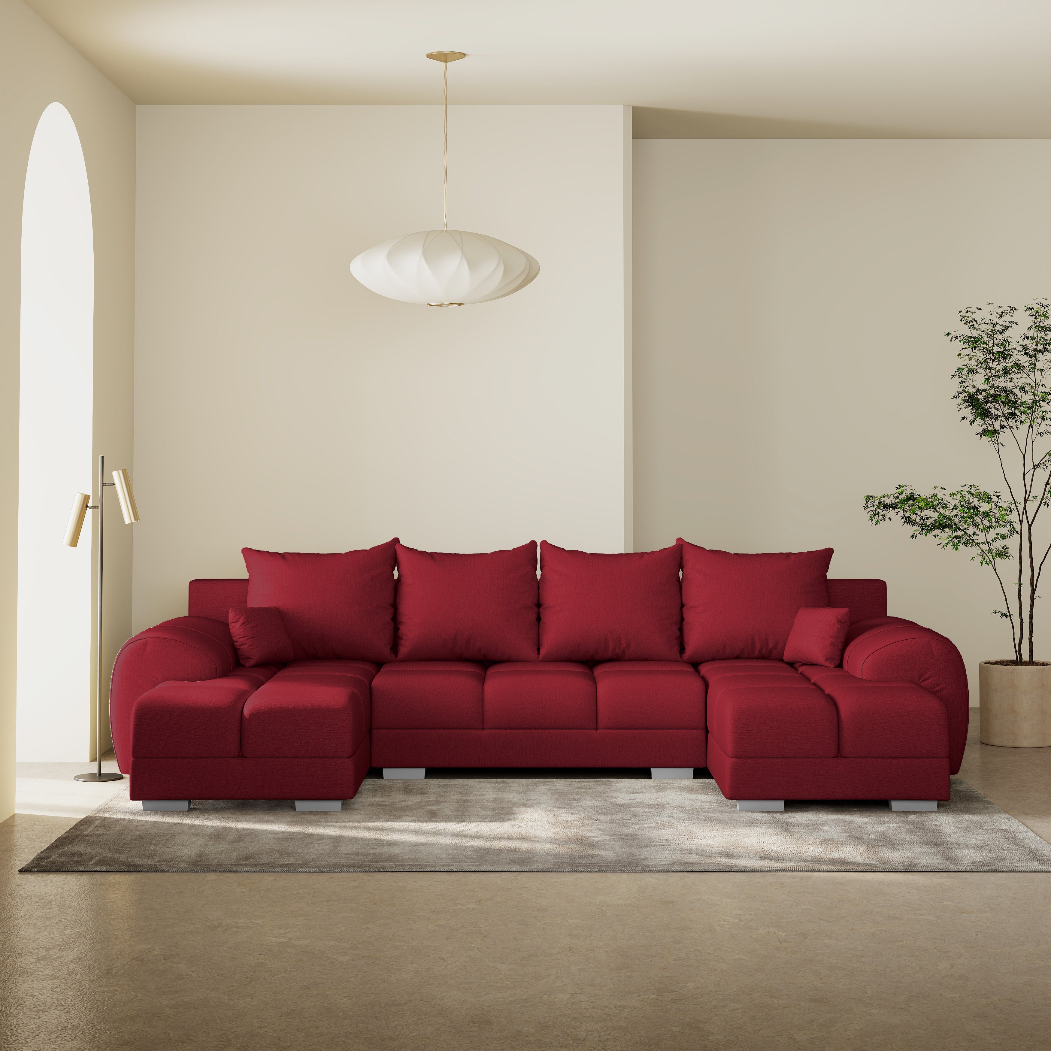 Minkštas Kampas Aura U