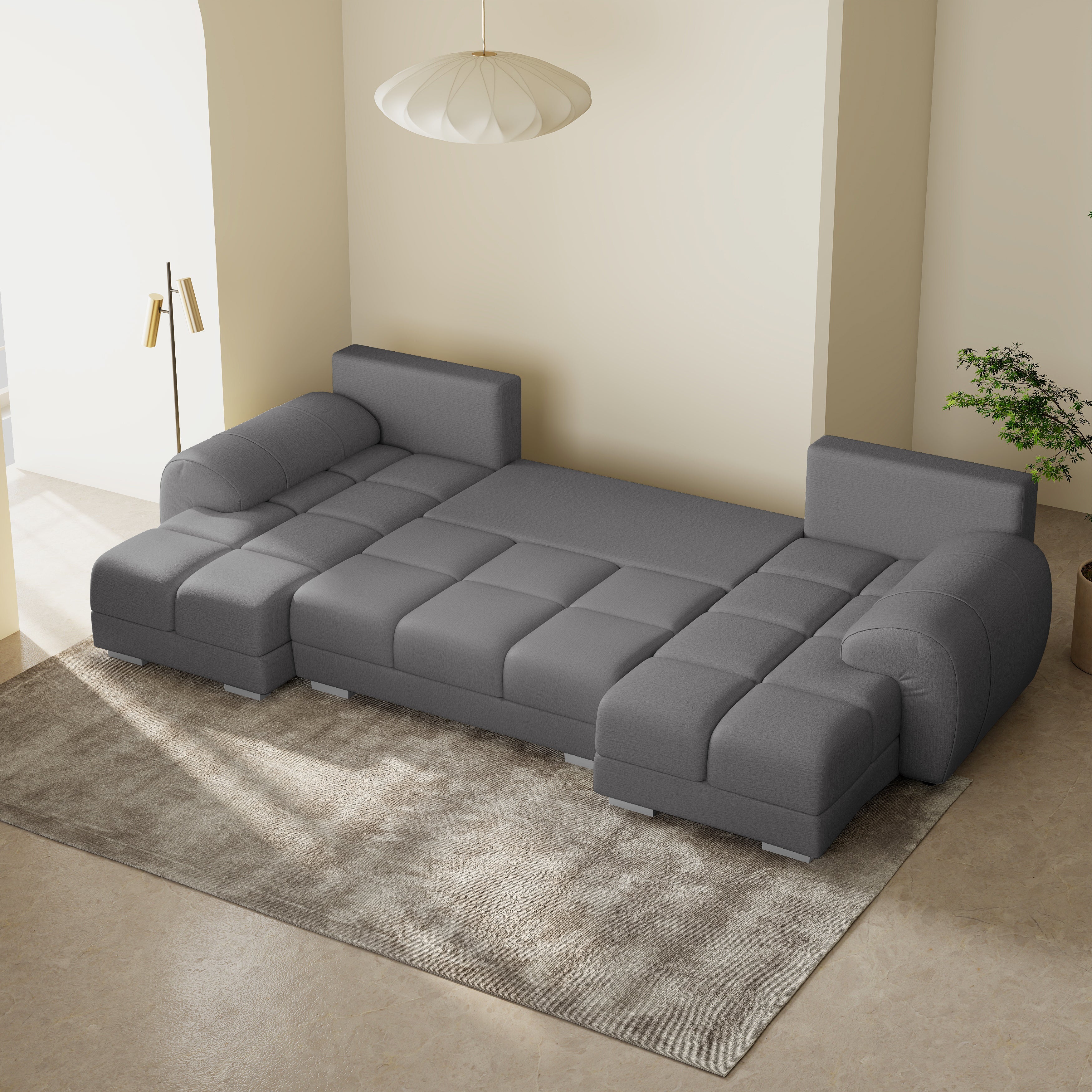 Minkštas Kampas Aura U