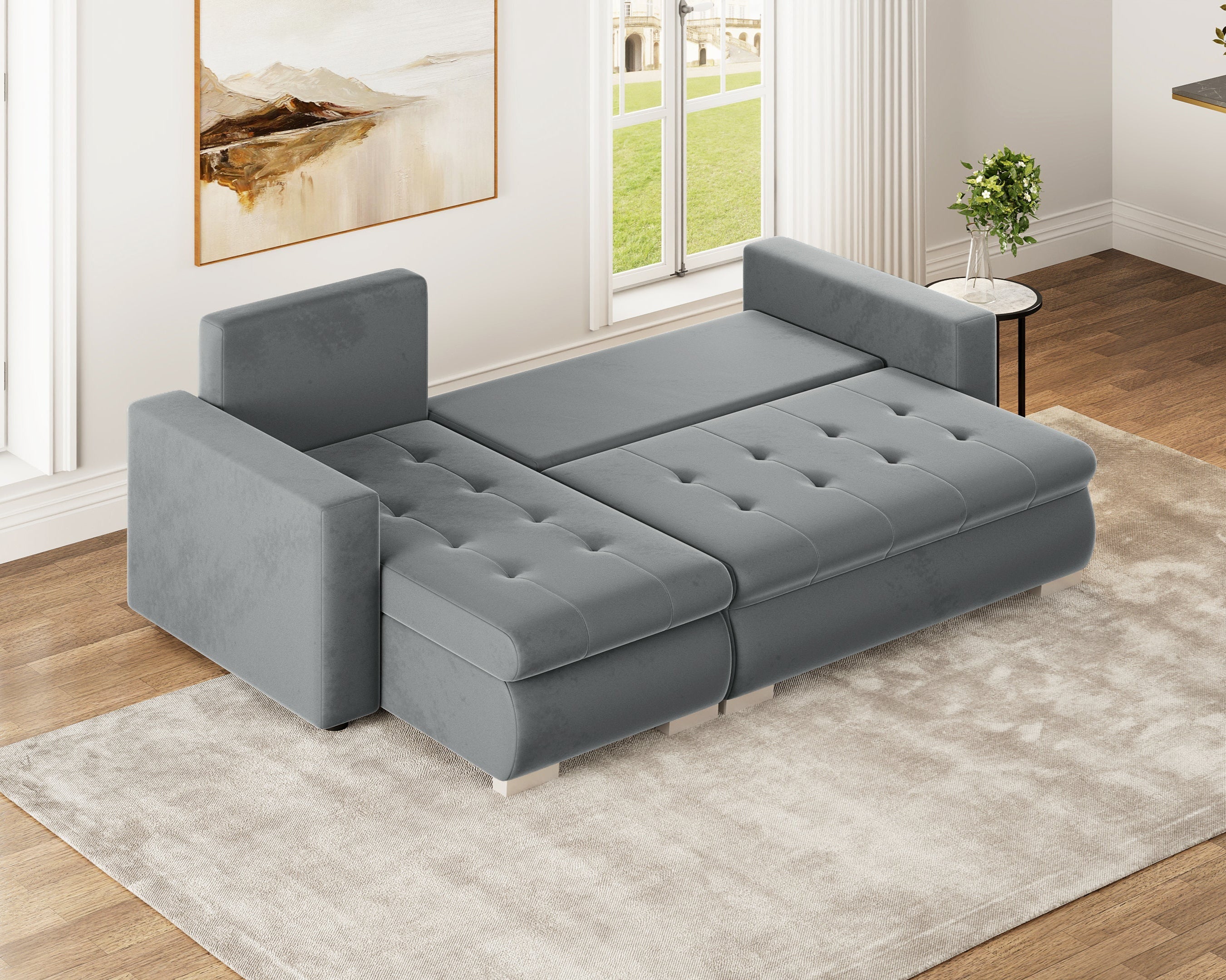 Minkštas kampas LOKO DRYŽUOTAS