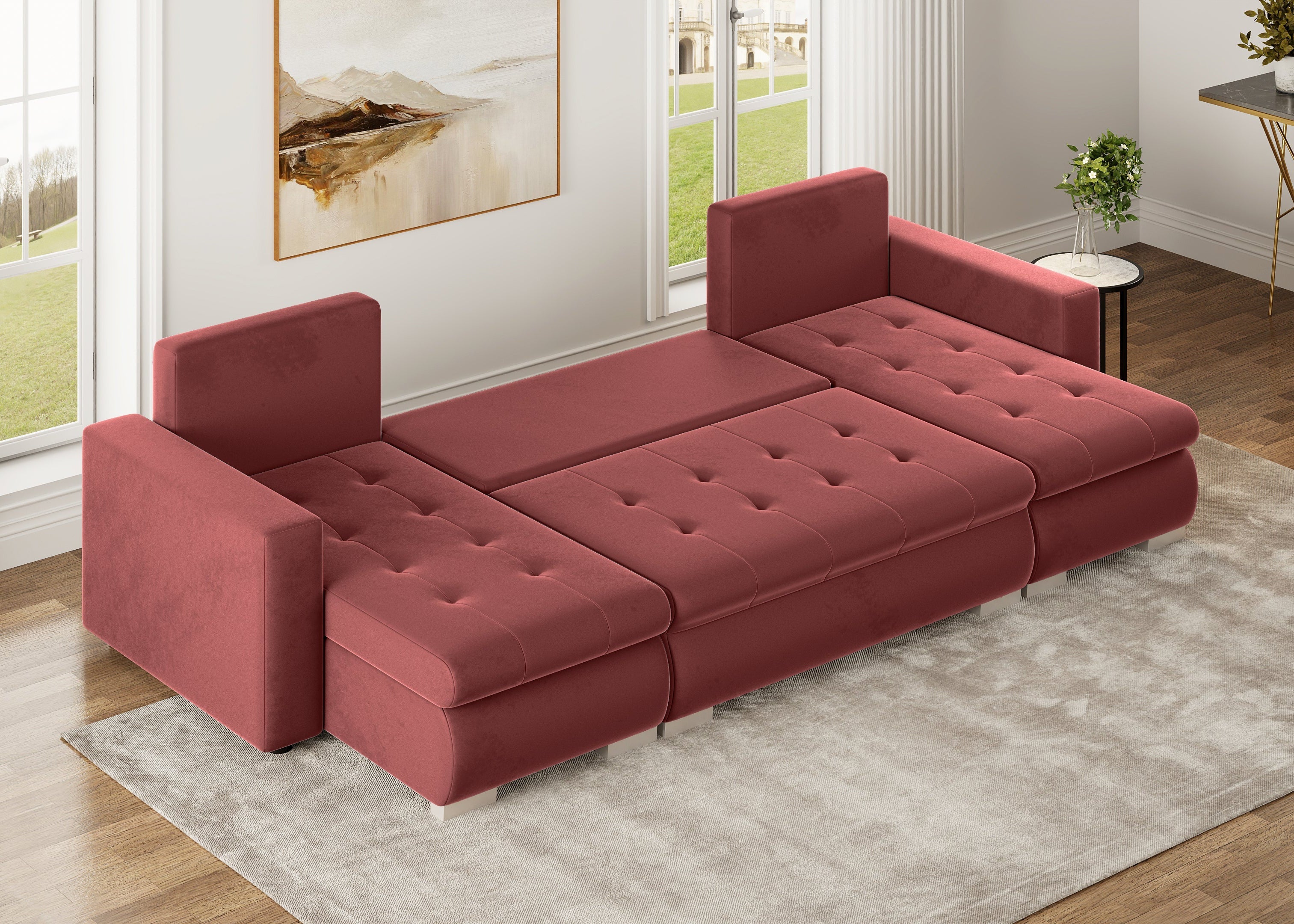 Minkštas kampas LOKO U