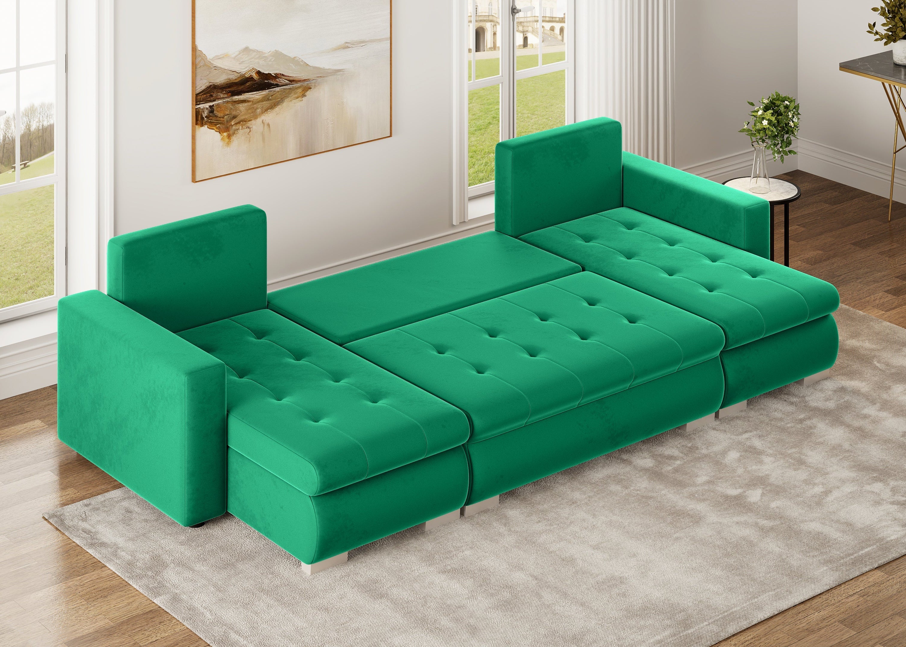 Minkštas kampas LOKO U