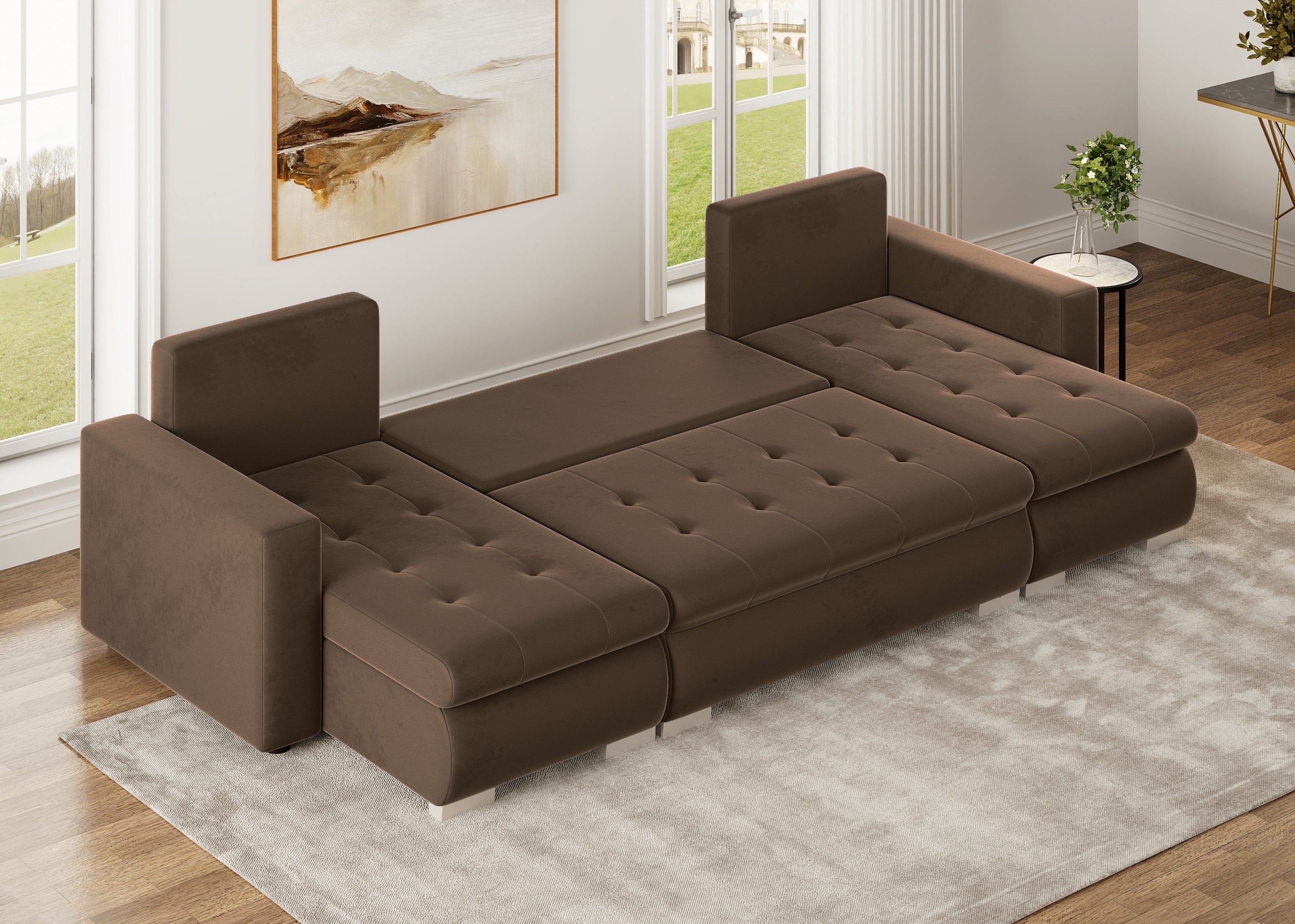 Minkštas kampas LOKO U