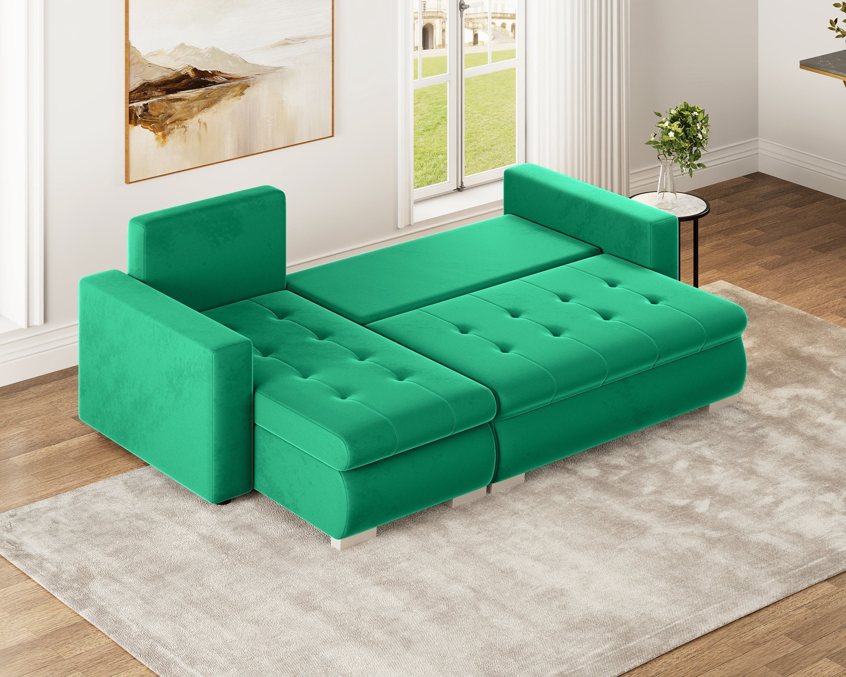 Minkštas kampas LOKO DRYŽUOTAS