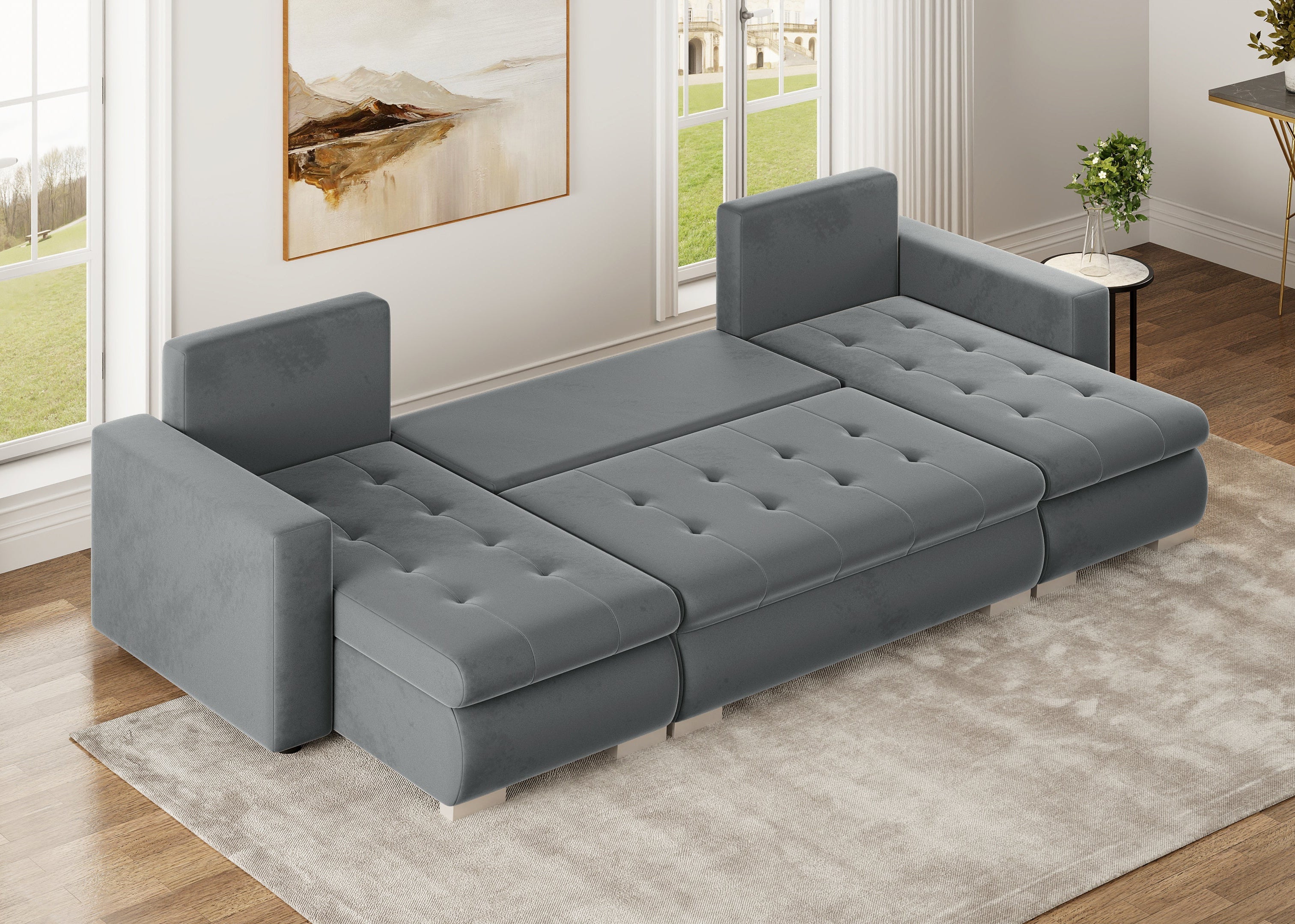 Minkštas kampas LOKO U