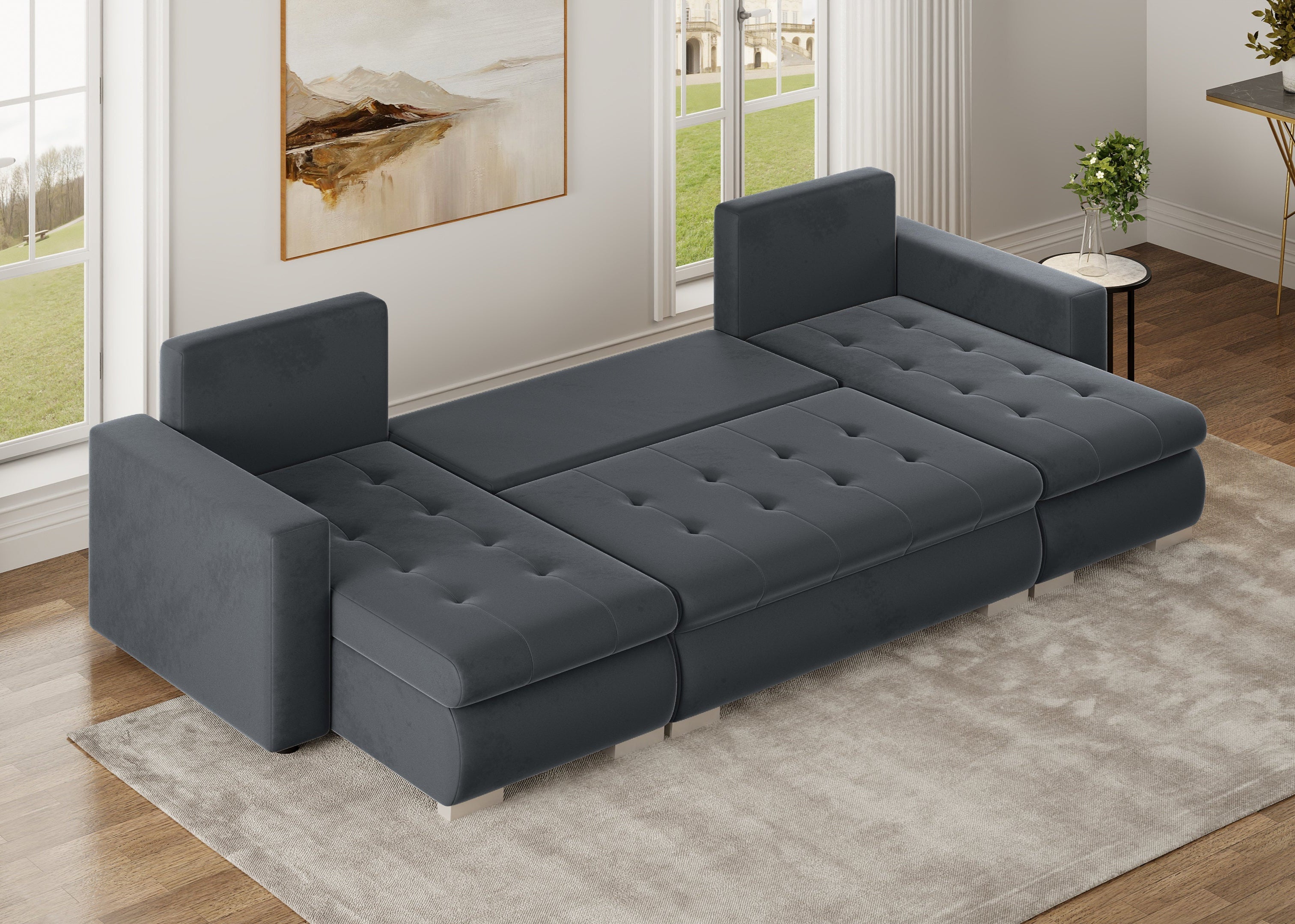 Minkštas kampas LOKO U