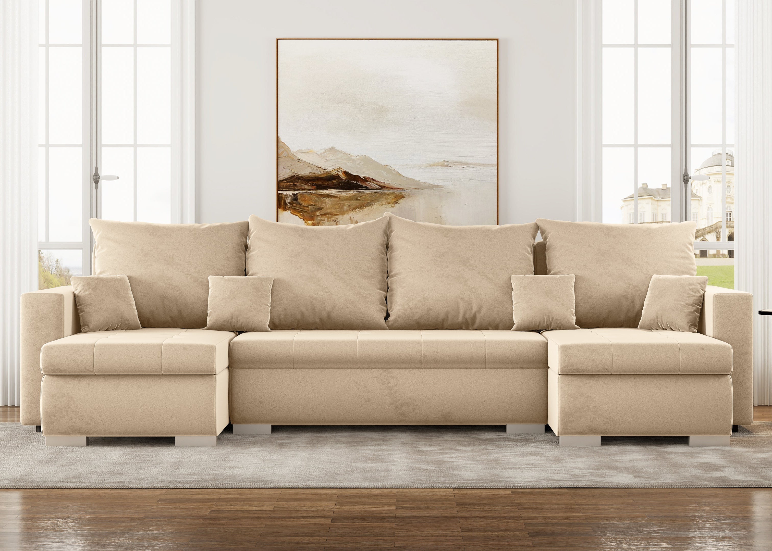 Minkštas kampas LOKO U