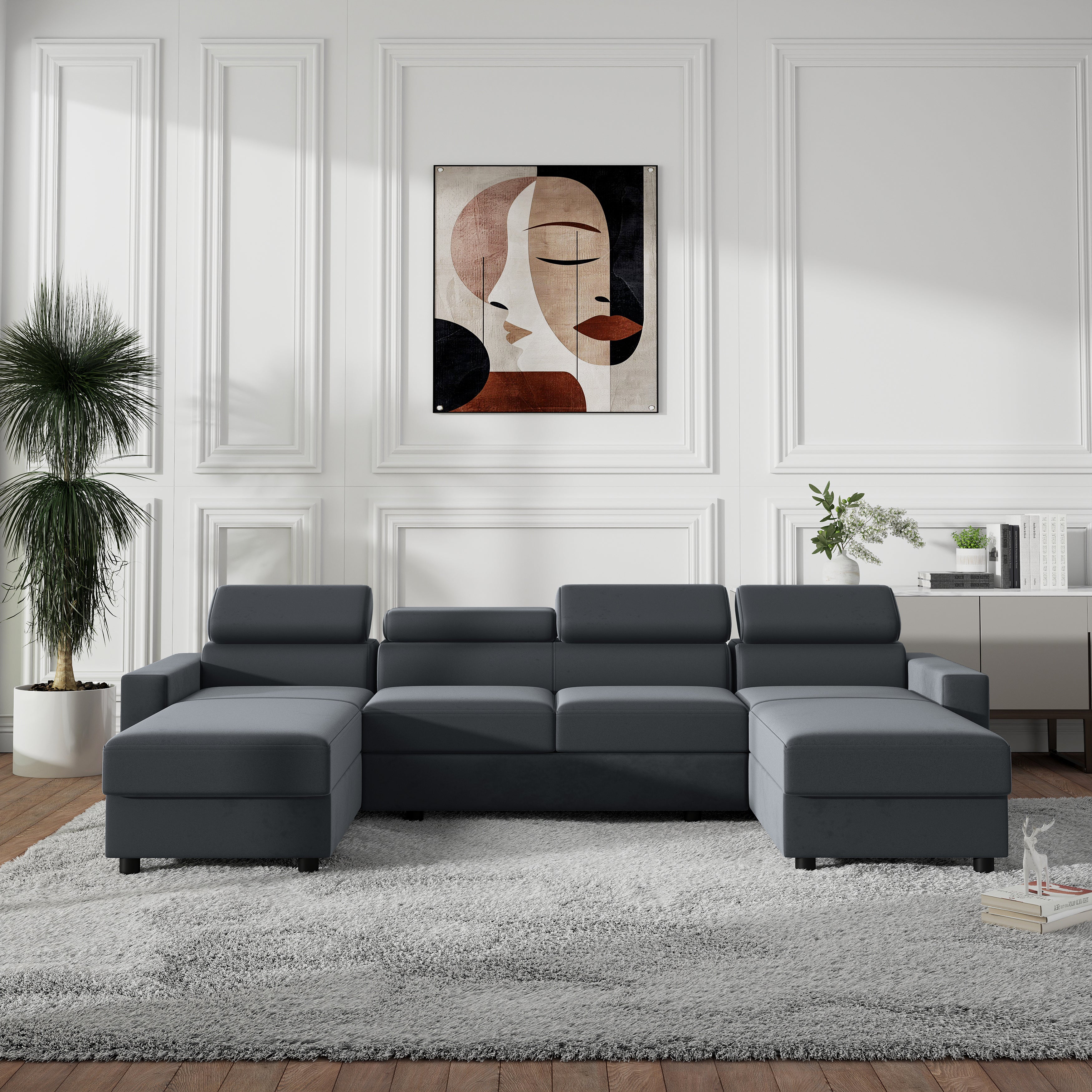 Minkštas kampas TONY U