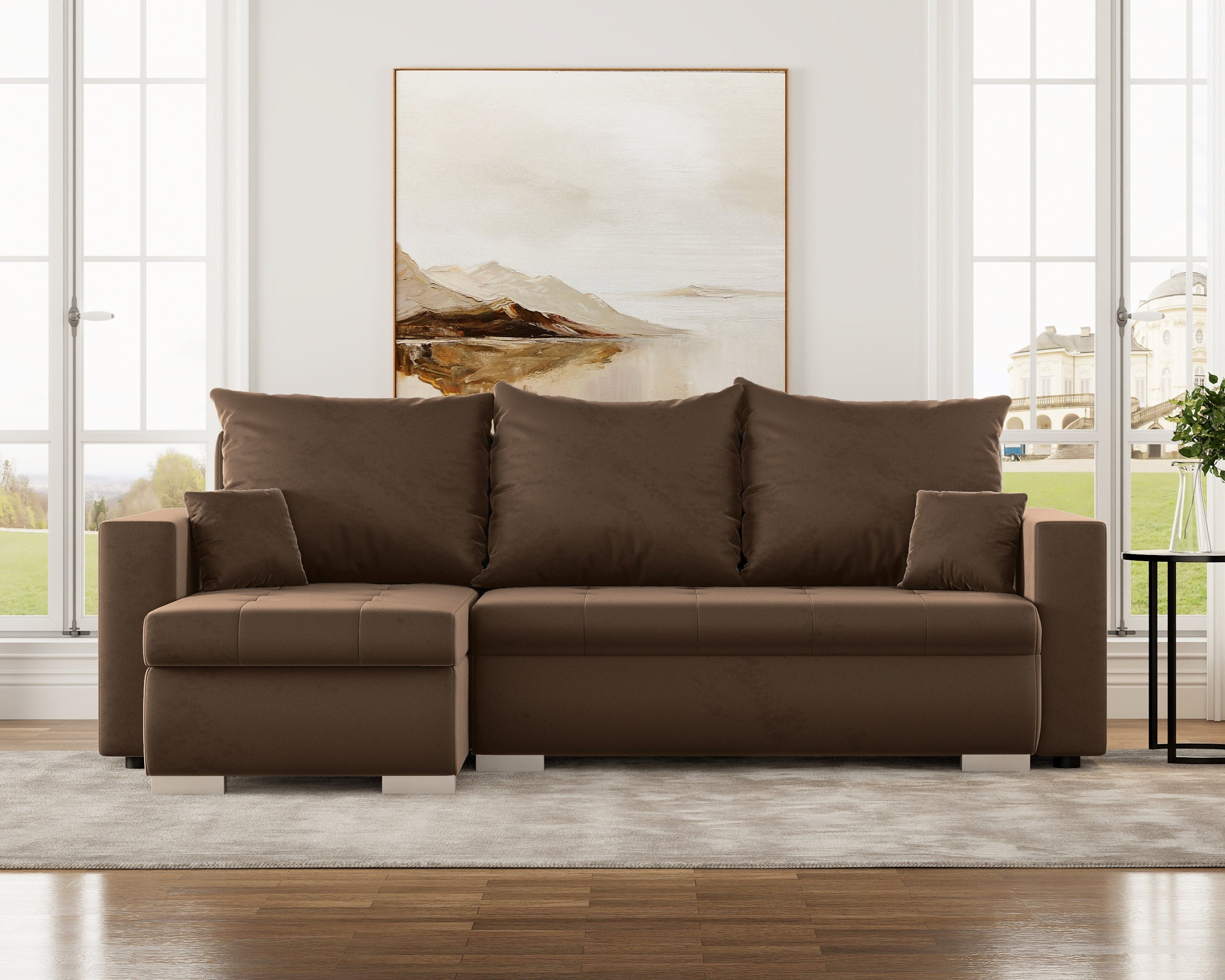 Minkštas kampas LOKO DRYŽUOTAS