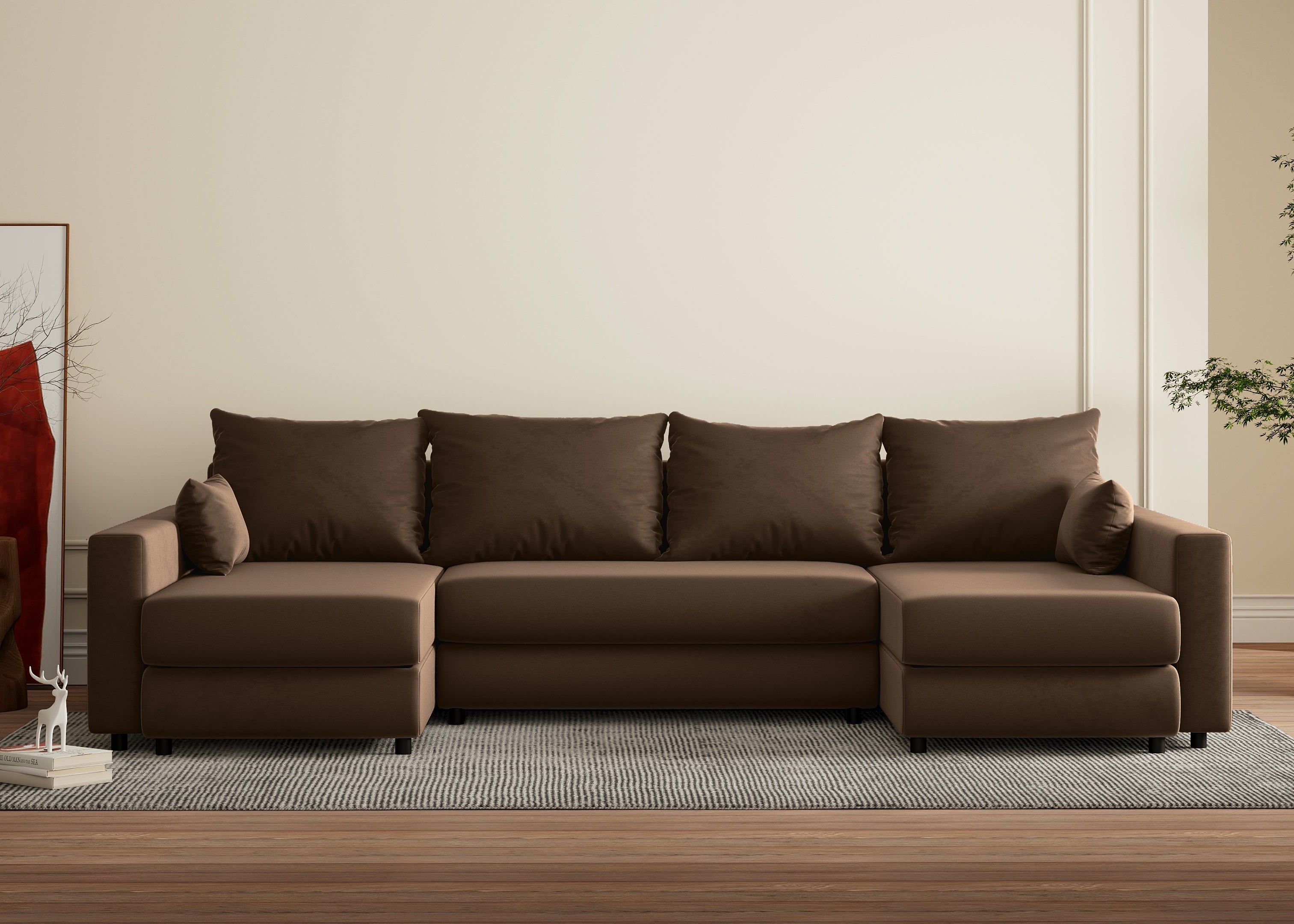 Minkštas kampas NINA-2 U