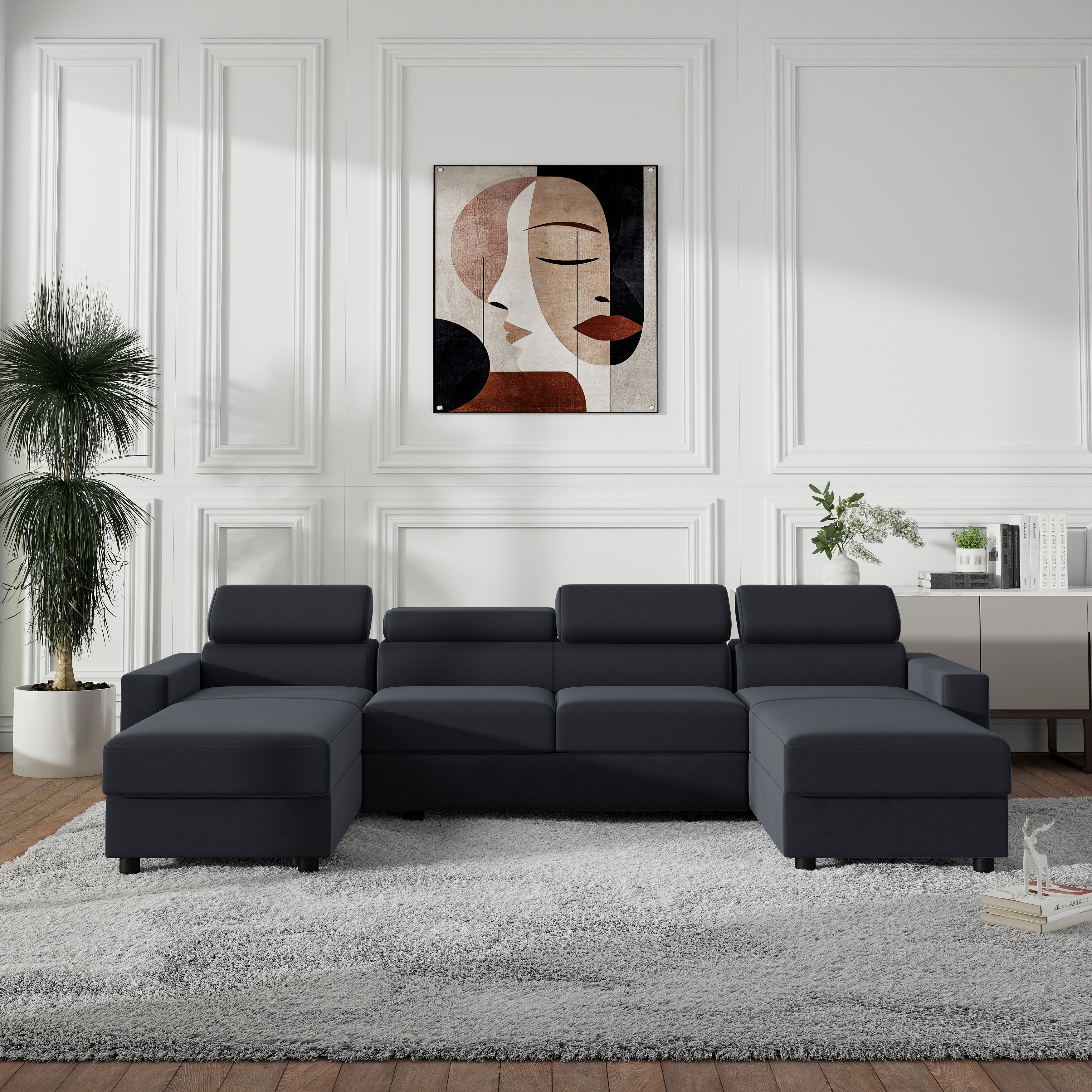 Minkštas kampas TONY U