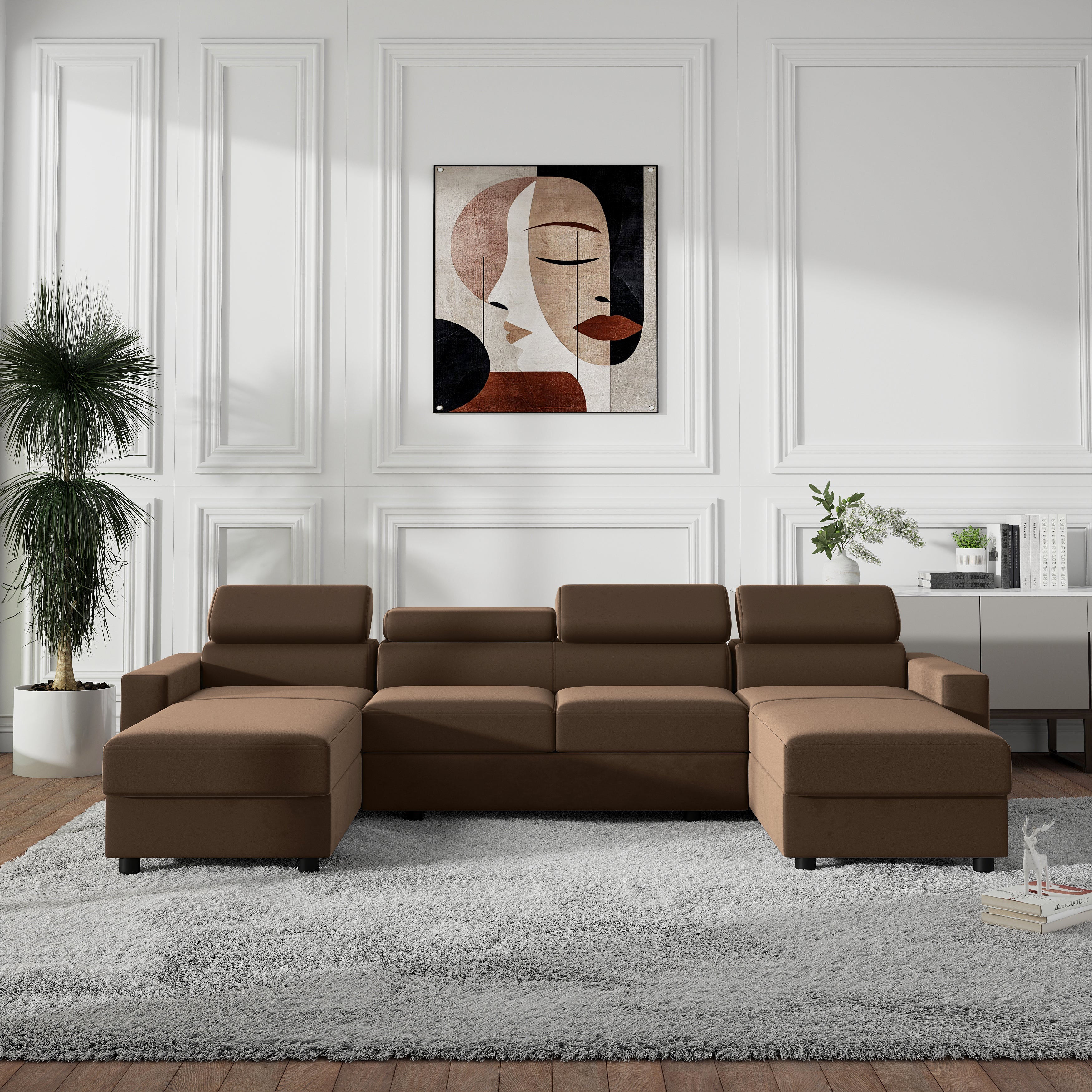 Minkštas kampas TONY U