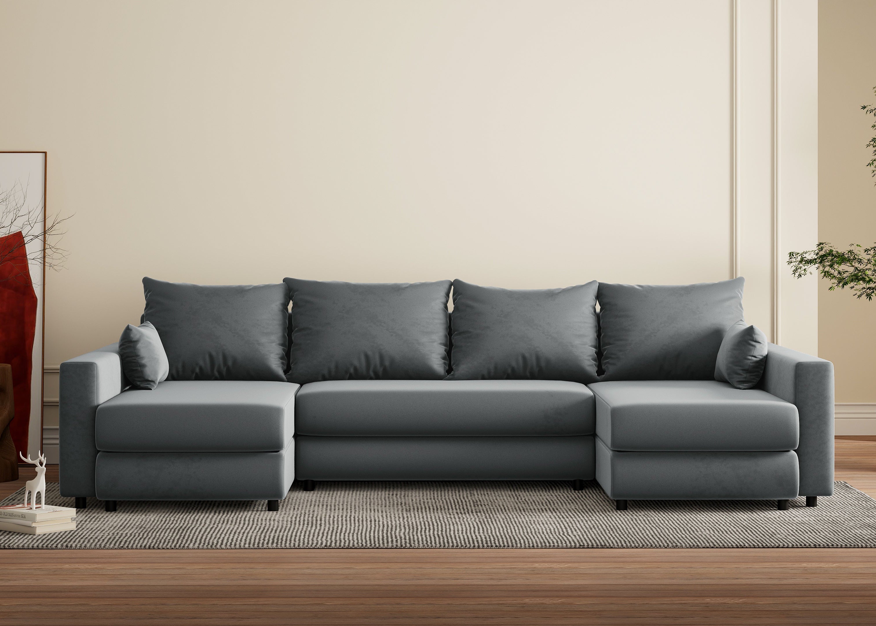 Minkštas kampas NINA-2 U