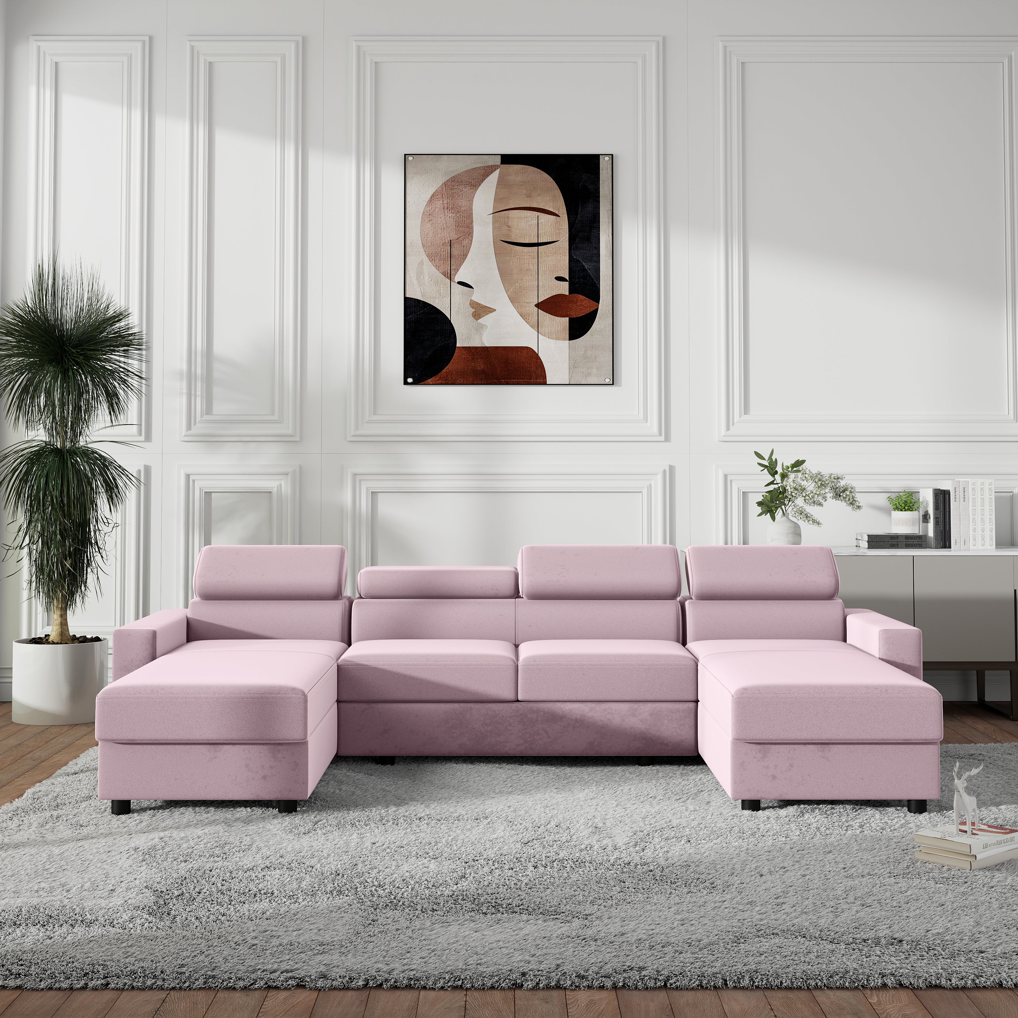 Minkštas kampas TONY U