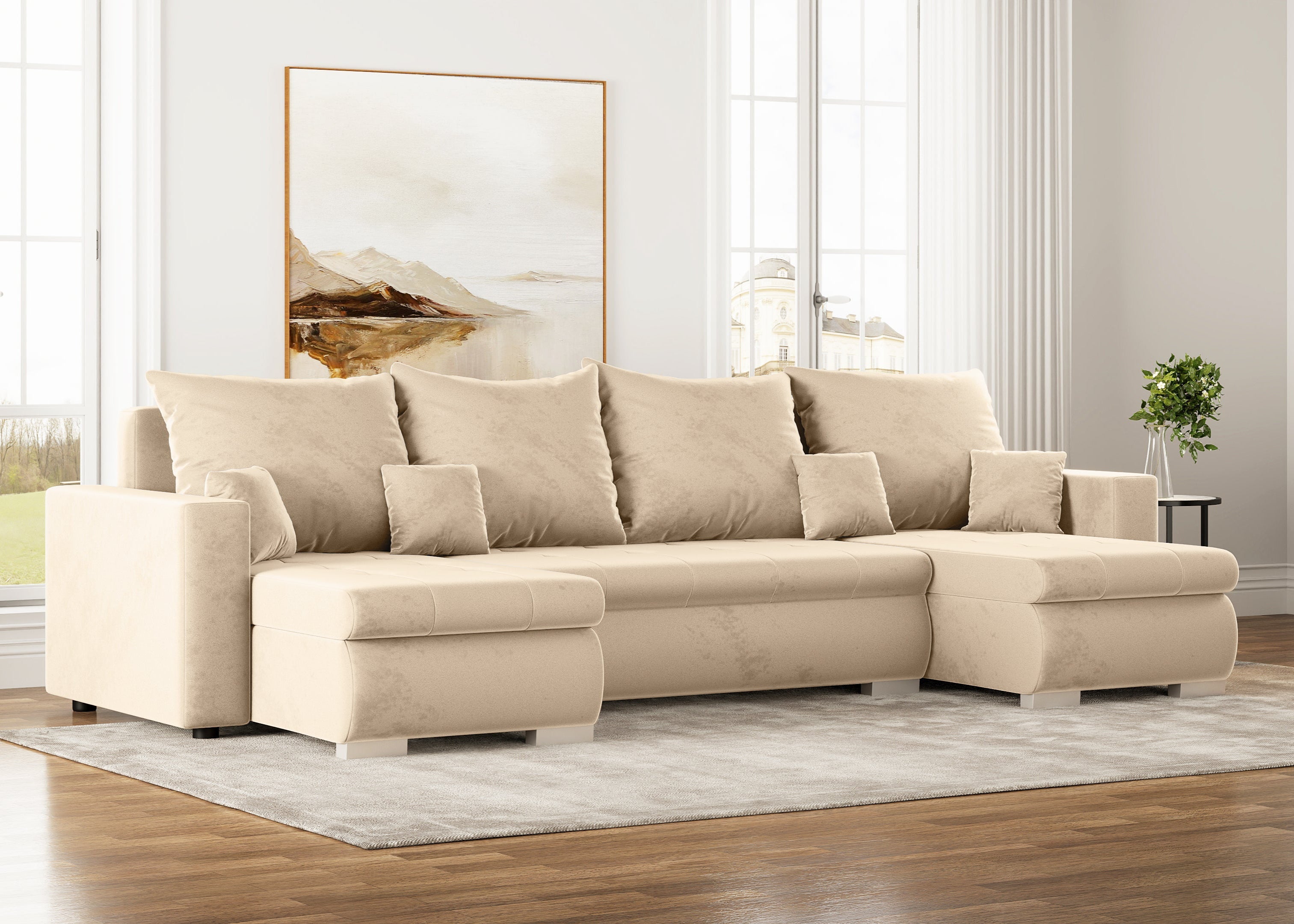 Minkštas kampas LOKO U