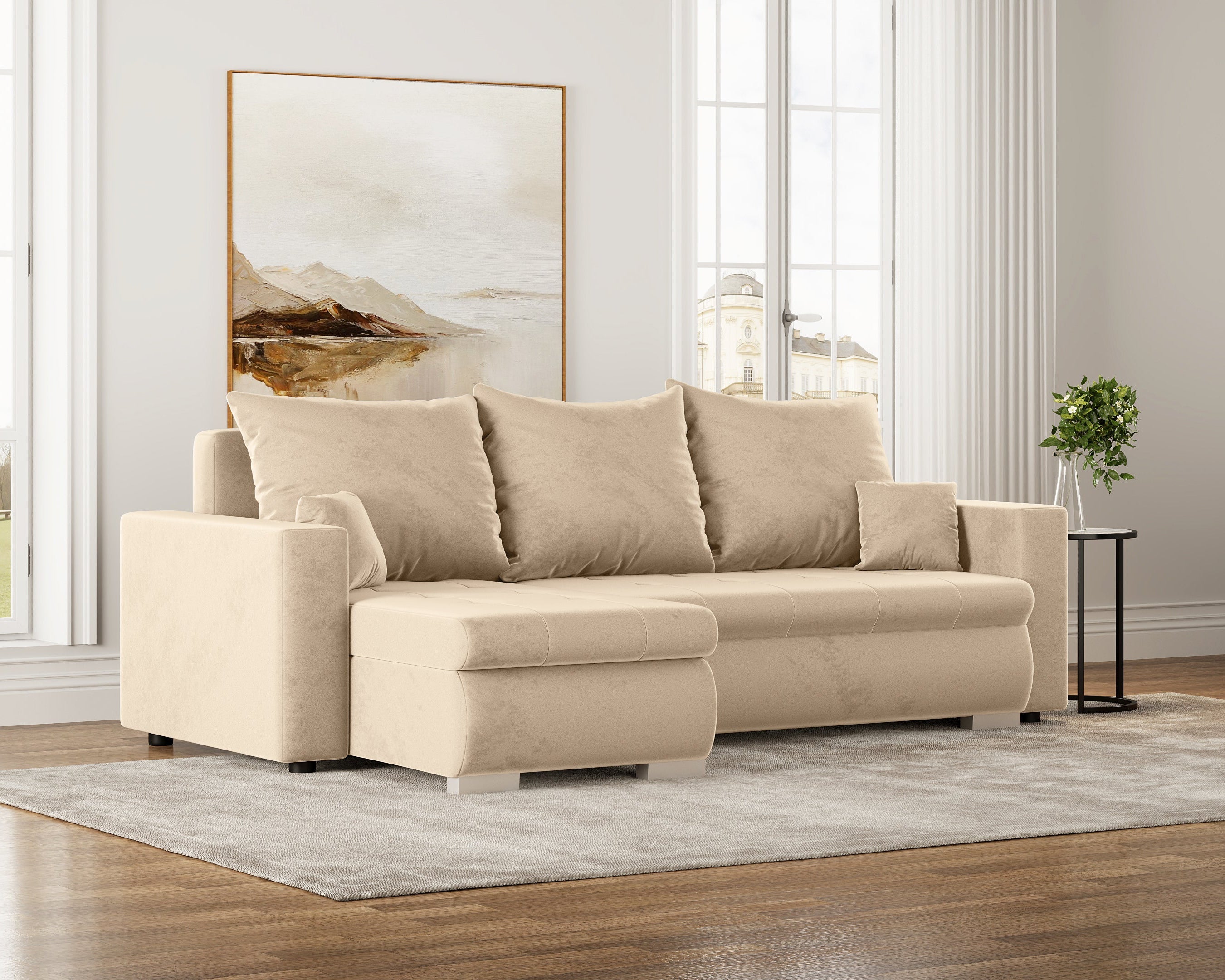 Minkštas kampas LOKO DRYŽUOTAS