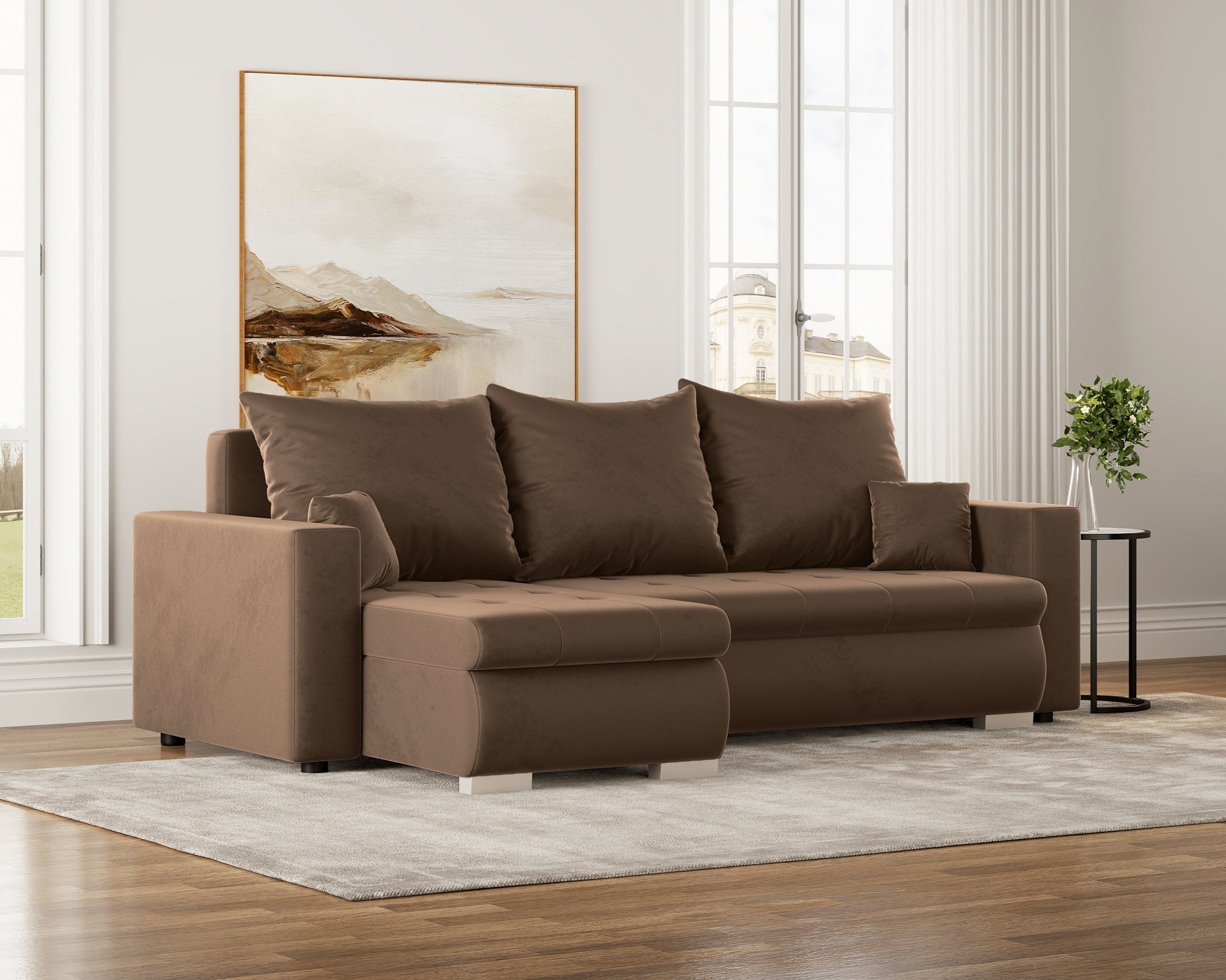 Minkštas kampas LOKO DRYŽUOTAS