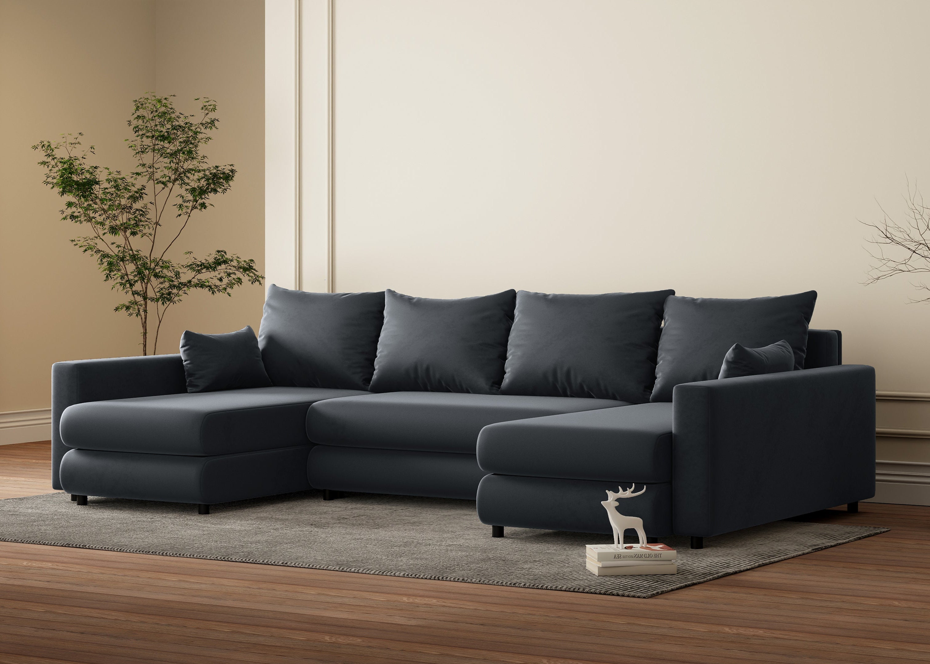 Minkštas kampas NINA-2 U