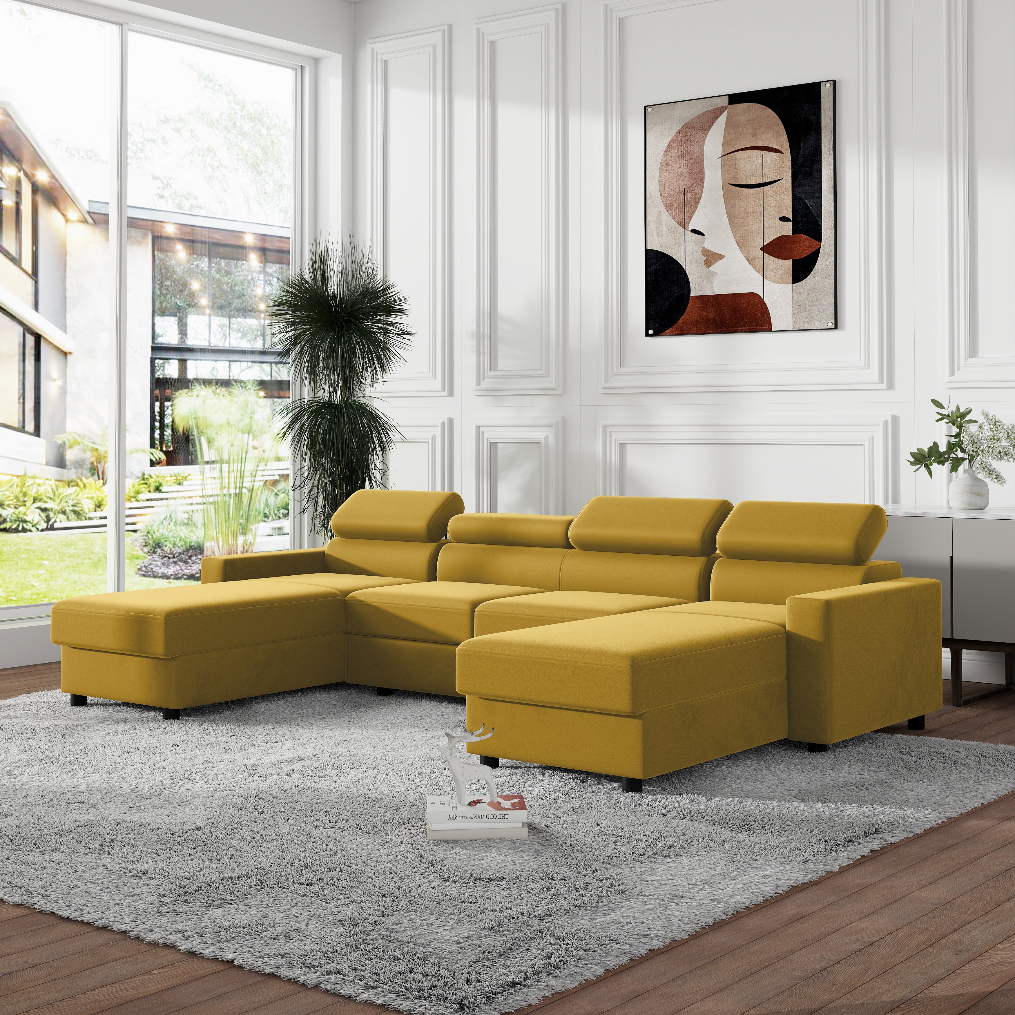 Minkštas kampas TONY U