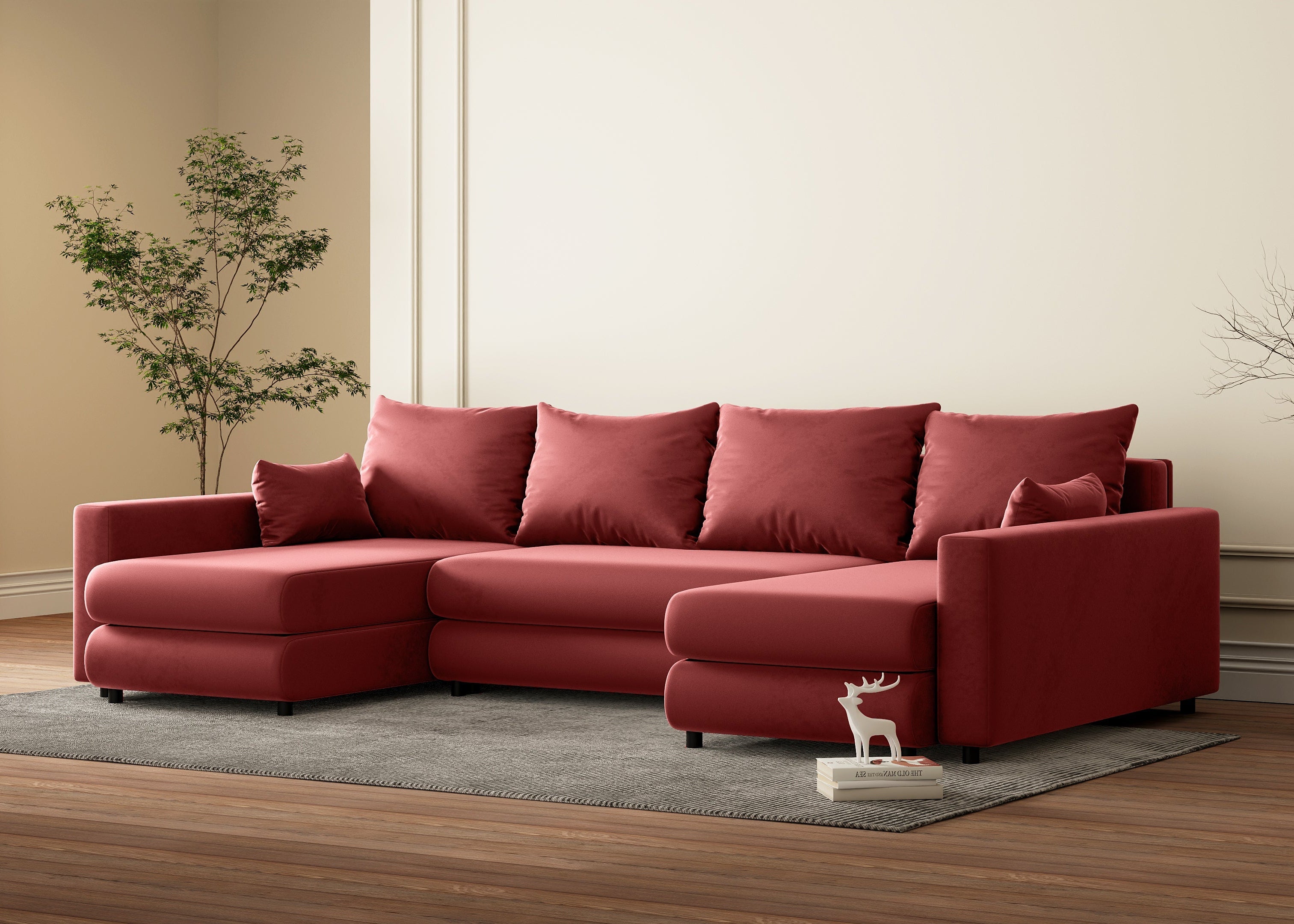 Minkštas kampas NINA-2 U