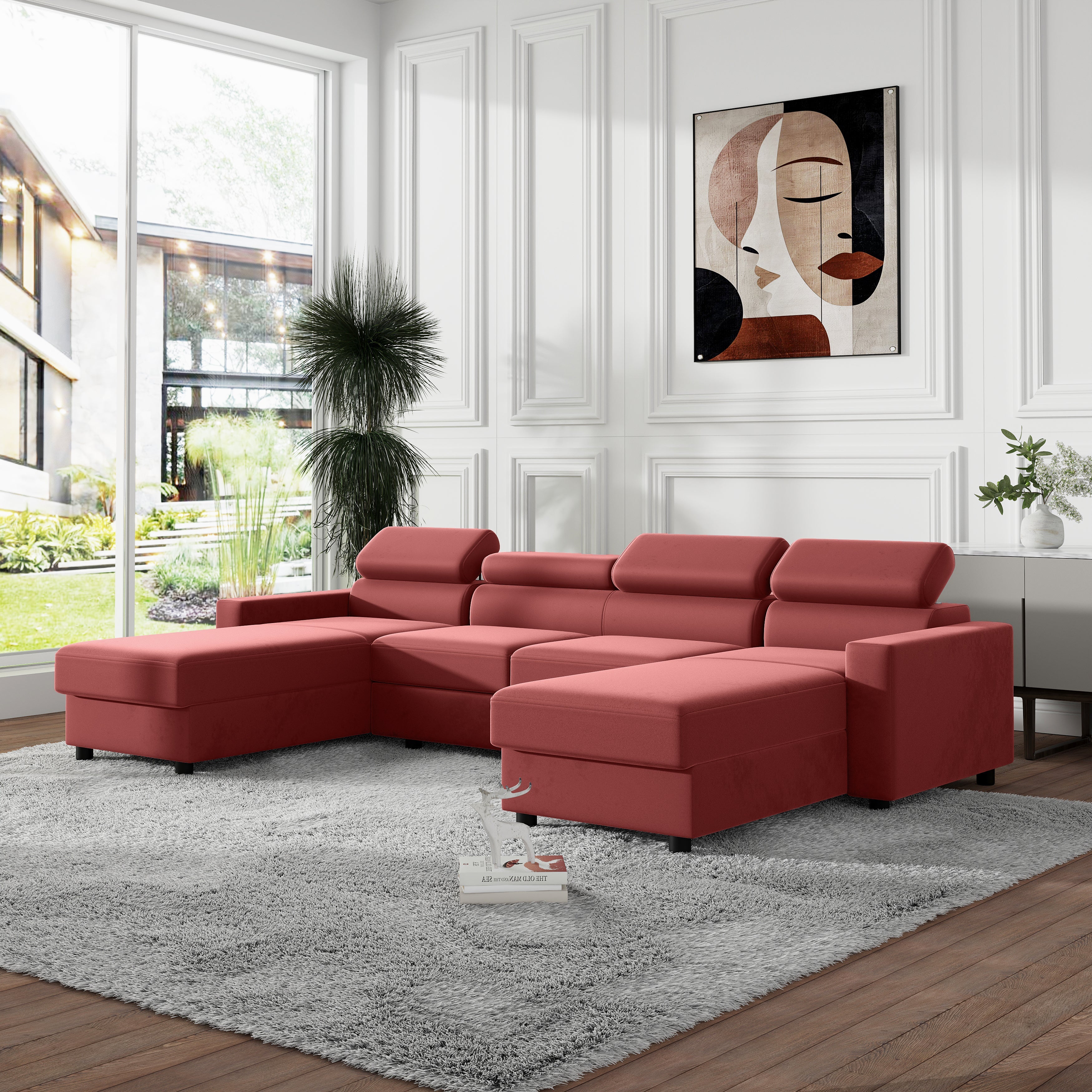 Minkštas kampas TONY U