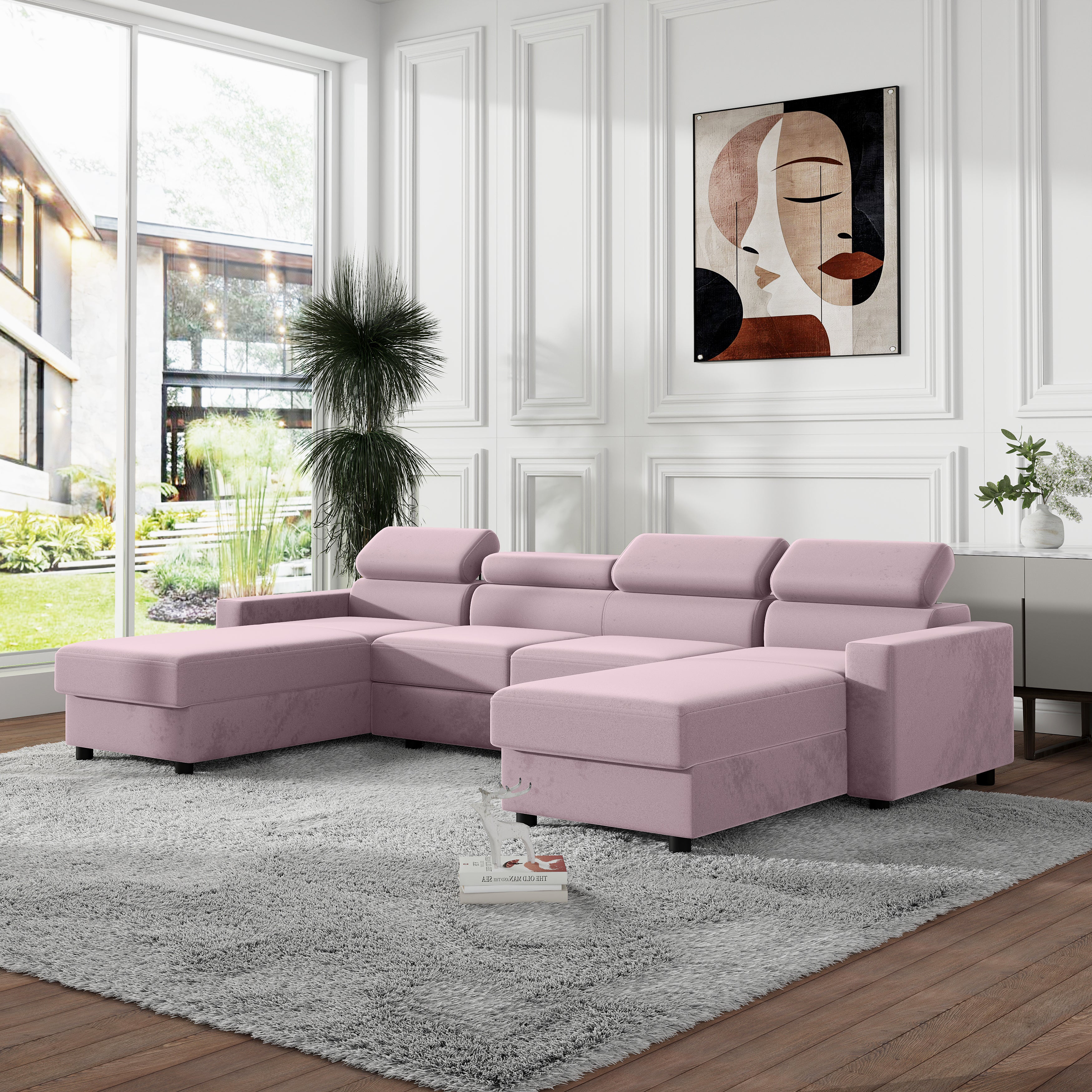 Minkštas kampas TONY U