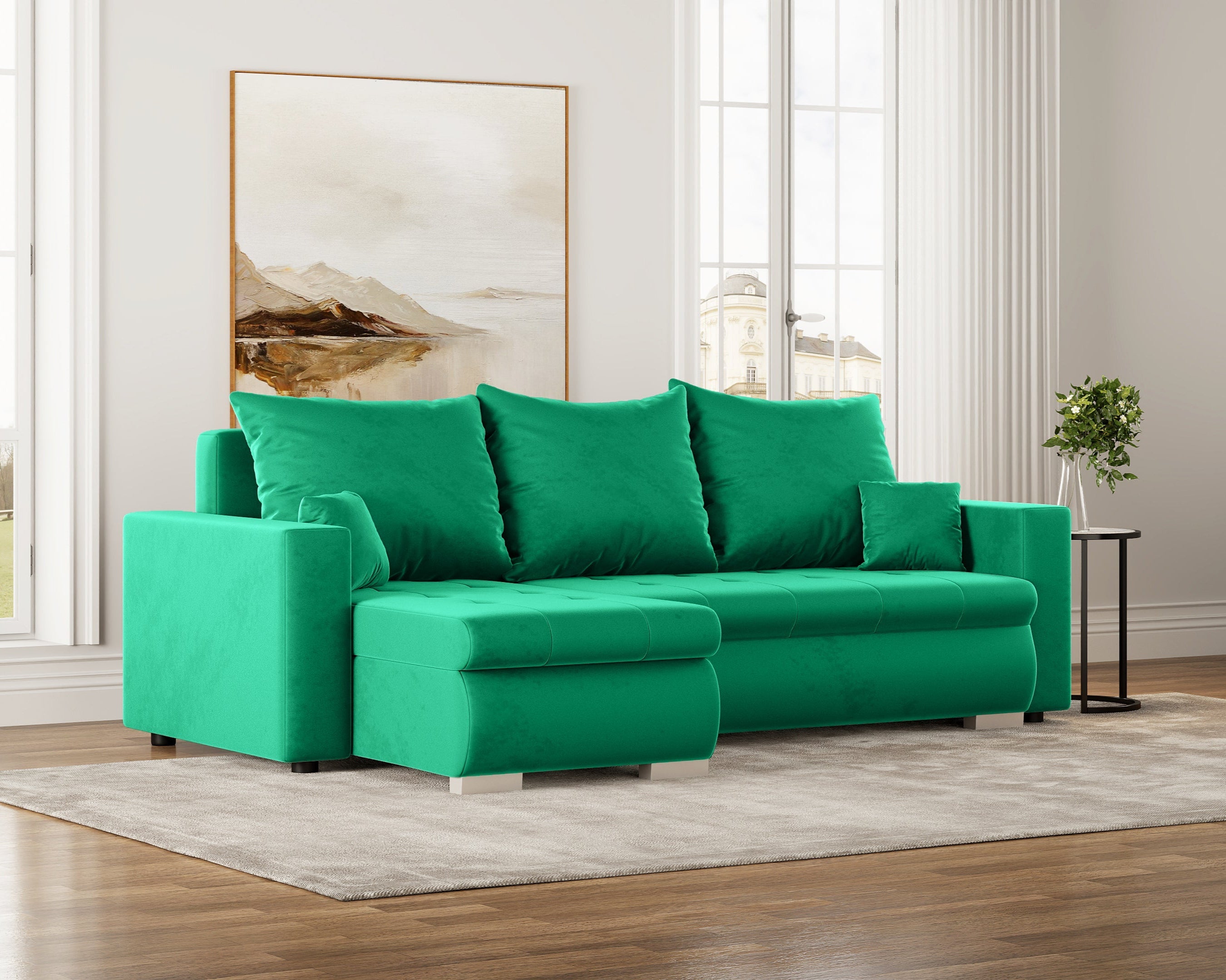 Minkštas kampas LOKO DRYŽUOTAS